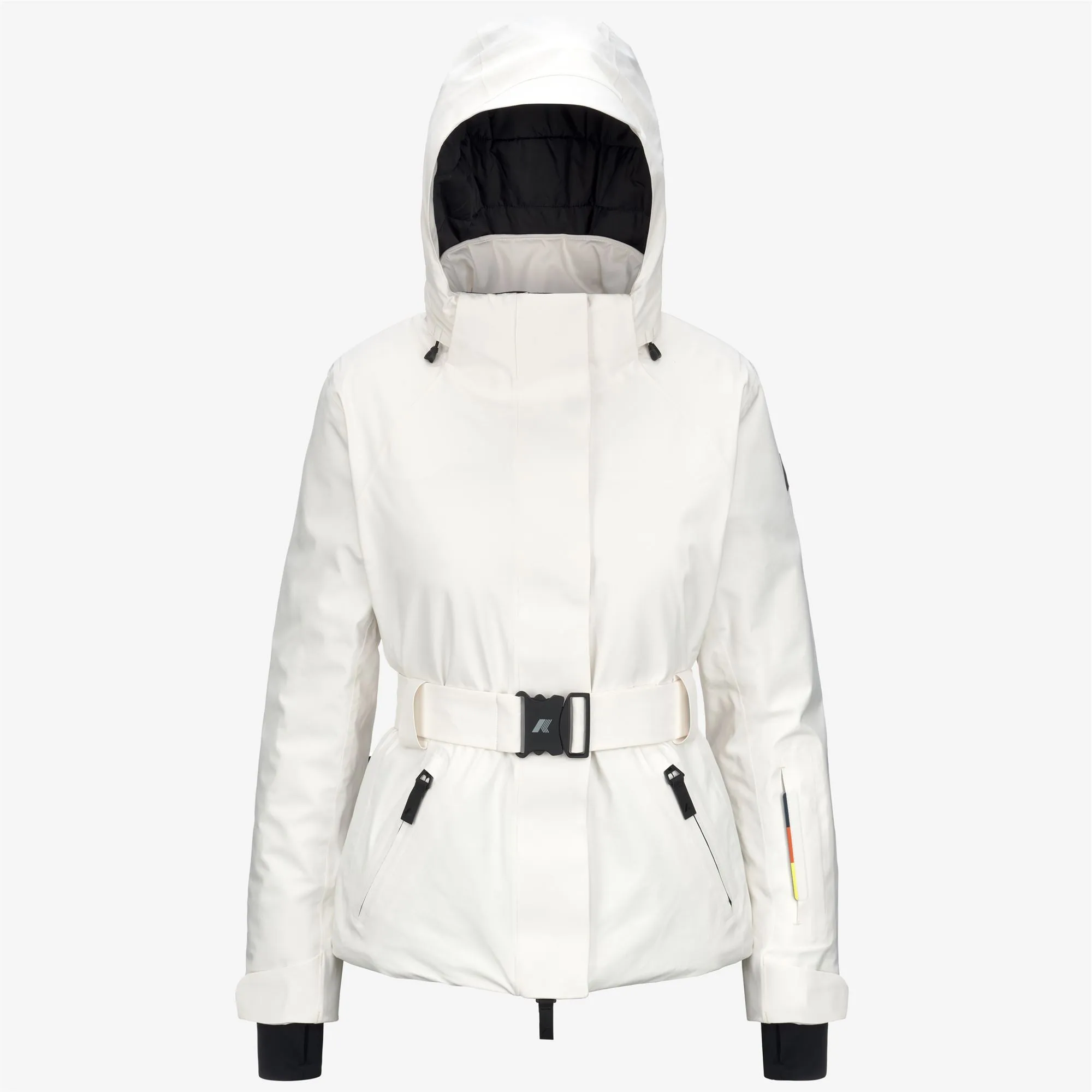 CHEVRIL MICROTWILL 2L - Jackets - Mid - WOMAN - White Gardenia sold by K-Way