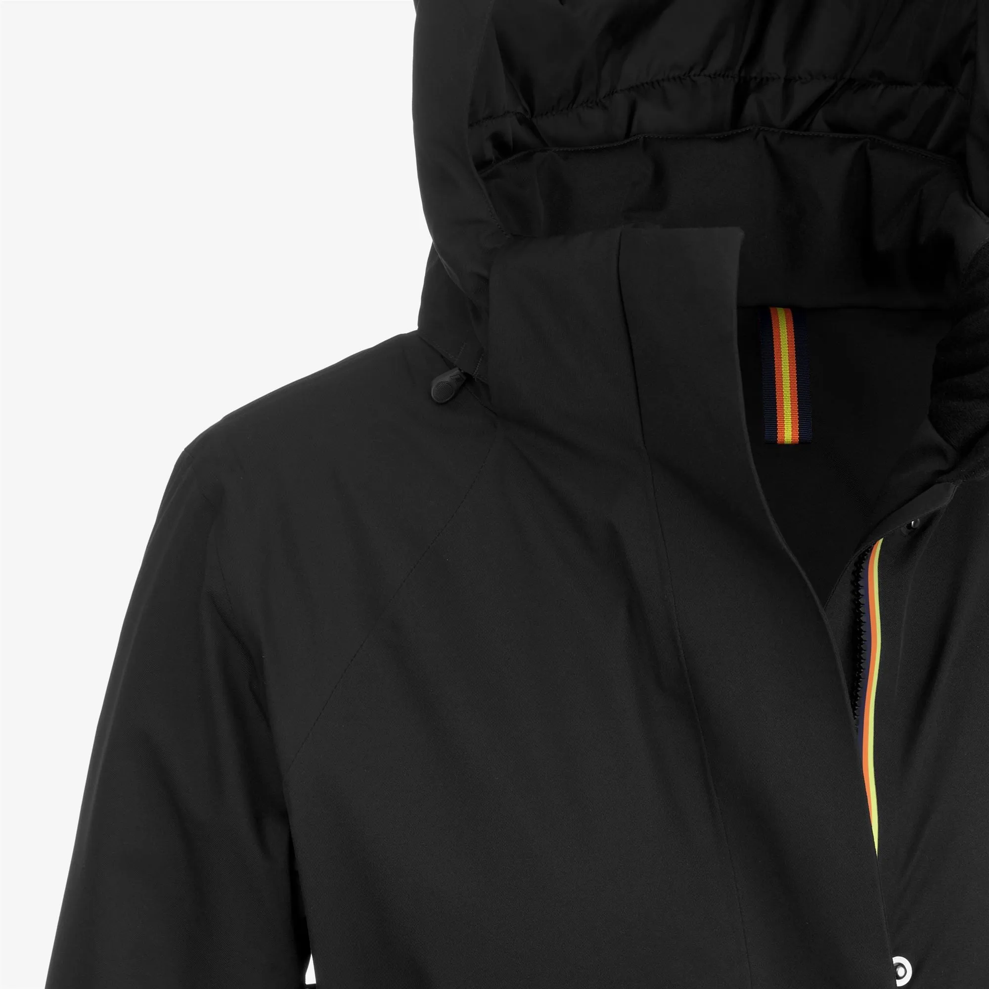 CHEVRIL MICROTWILL 2L - Jackets - Mid - Woman - Black Pure sold by K-Way product image thumbnail 4