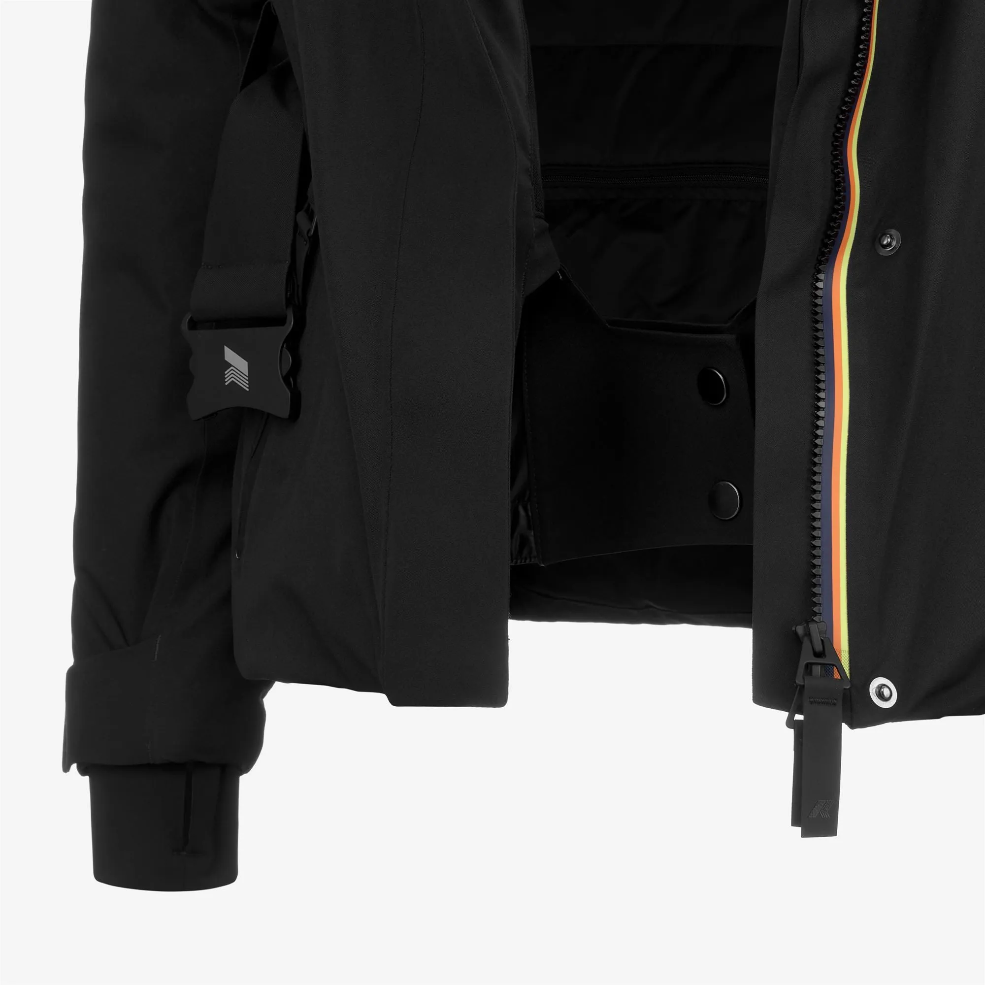 CHEVRIL MICROTWILL 2L - Jackets - Mid - Woman - Black Pure sold by K-Way product image thumbnail 2
