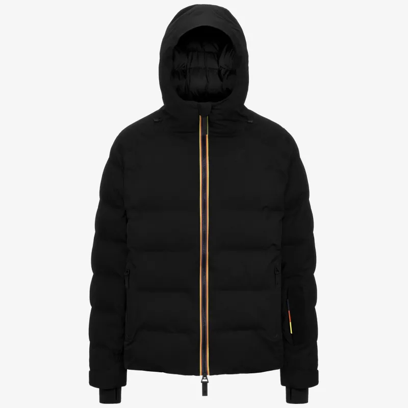 MERIBEL - Jackets - Mid - MAN - Black Pure sold by K-Way