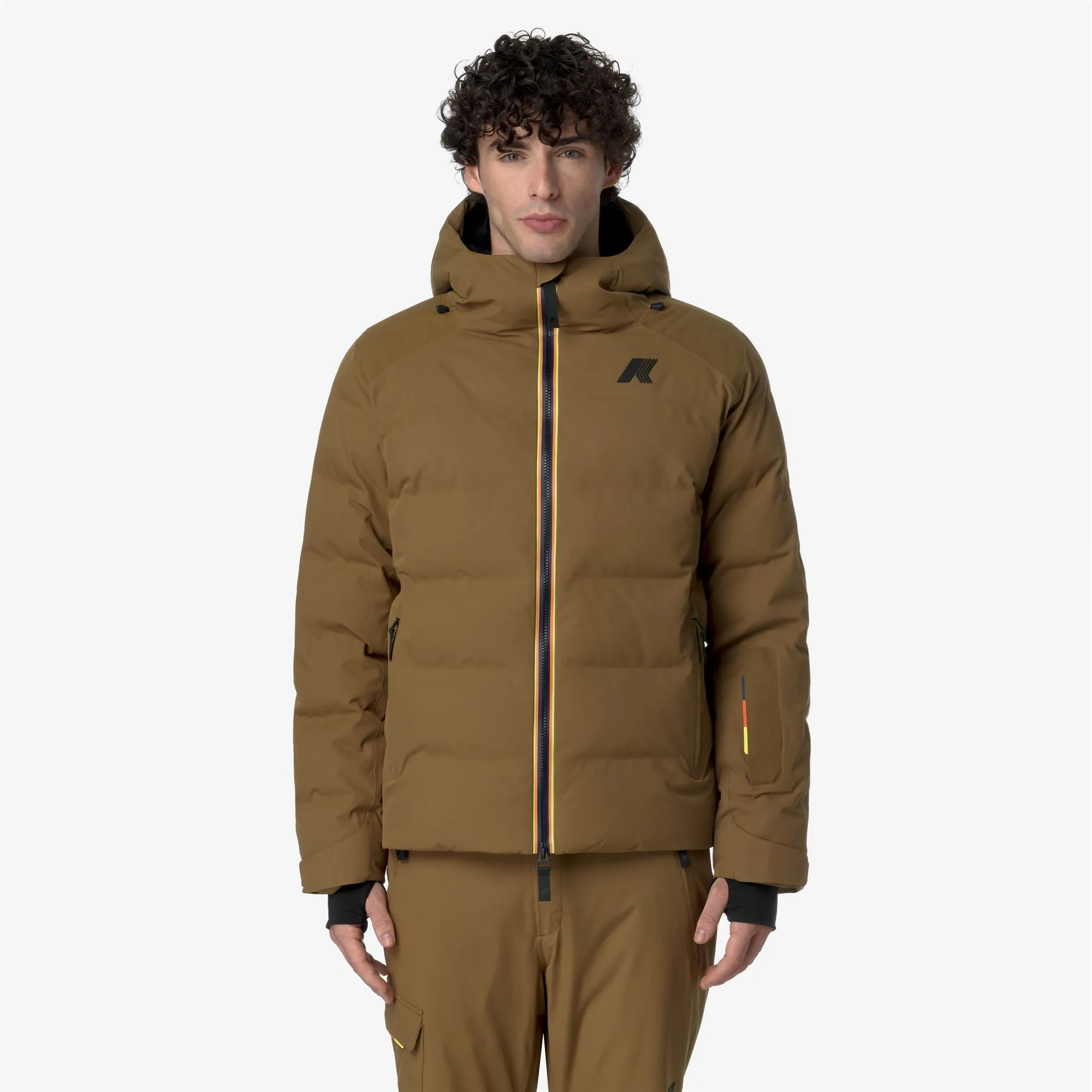 MERIBEL - Jackets - Mid - MAN - Brown Corda sold by K-Way product image thumbnail 5