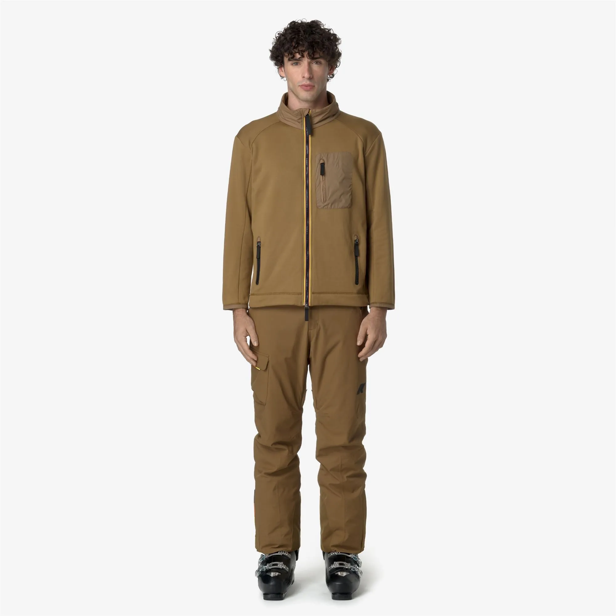 AVRIEUX MICROTWILL 2L - Pants - Sport Trousers - Man - Brown Corda sold by K-Way product image thumbnail 3