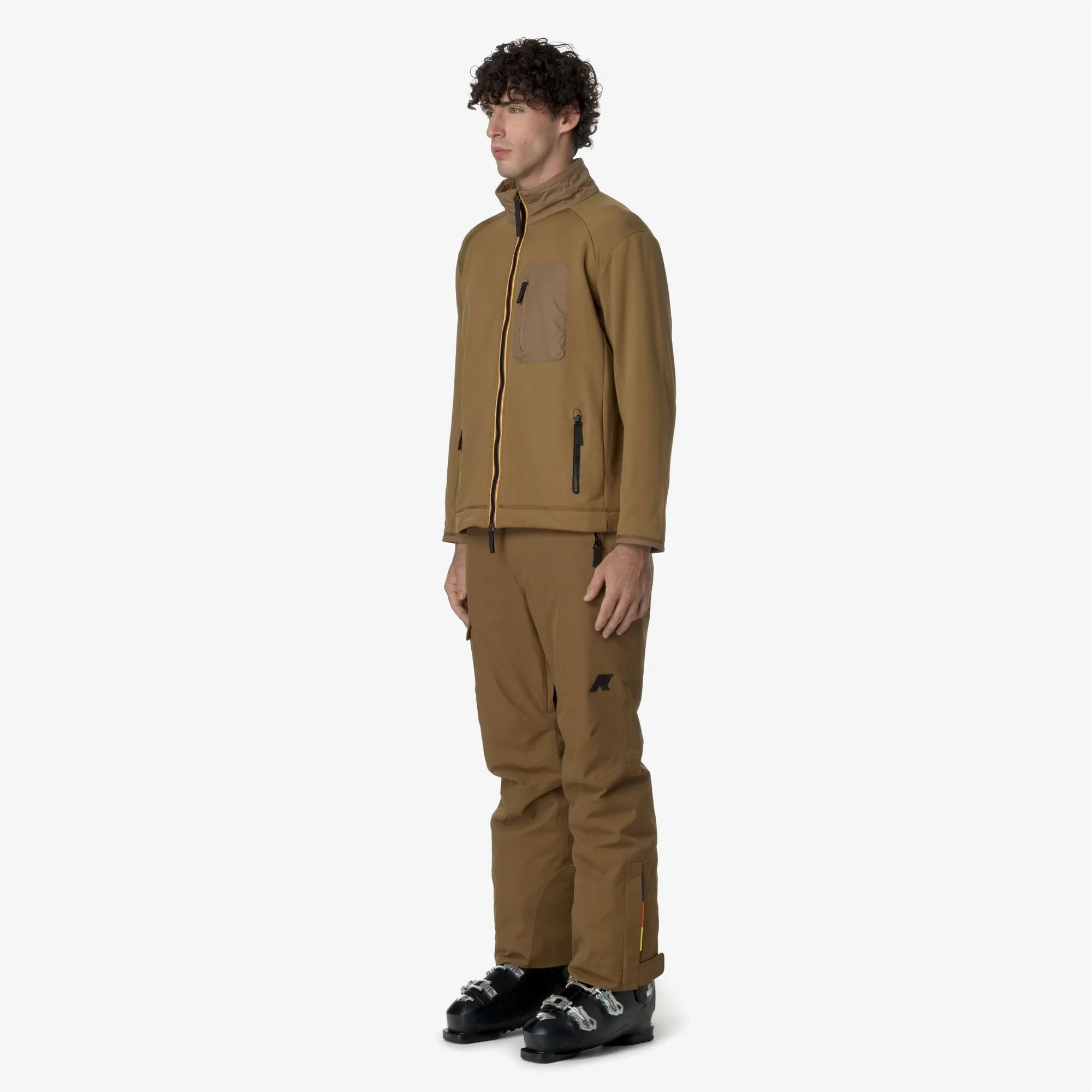 AVRIEUX MICROTWILL 2L - Pants - Sport Trousers - Man - Brown Corda sold by K-Way product image thumbnail 4