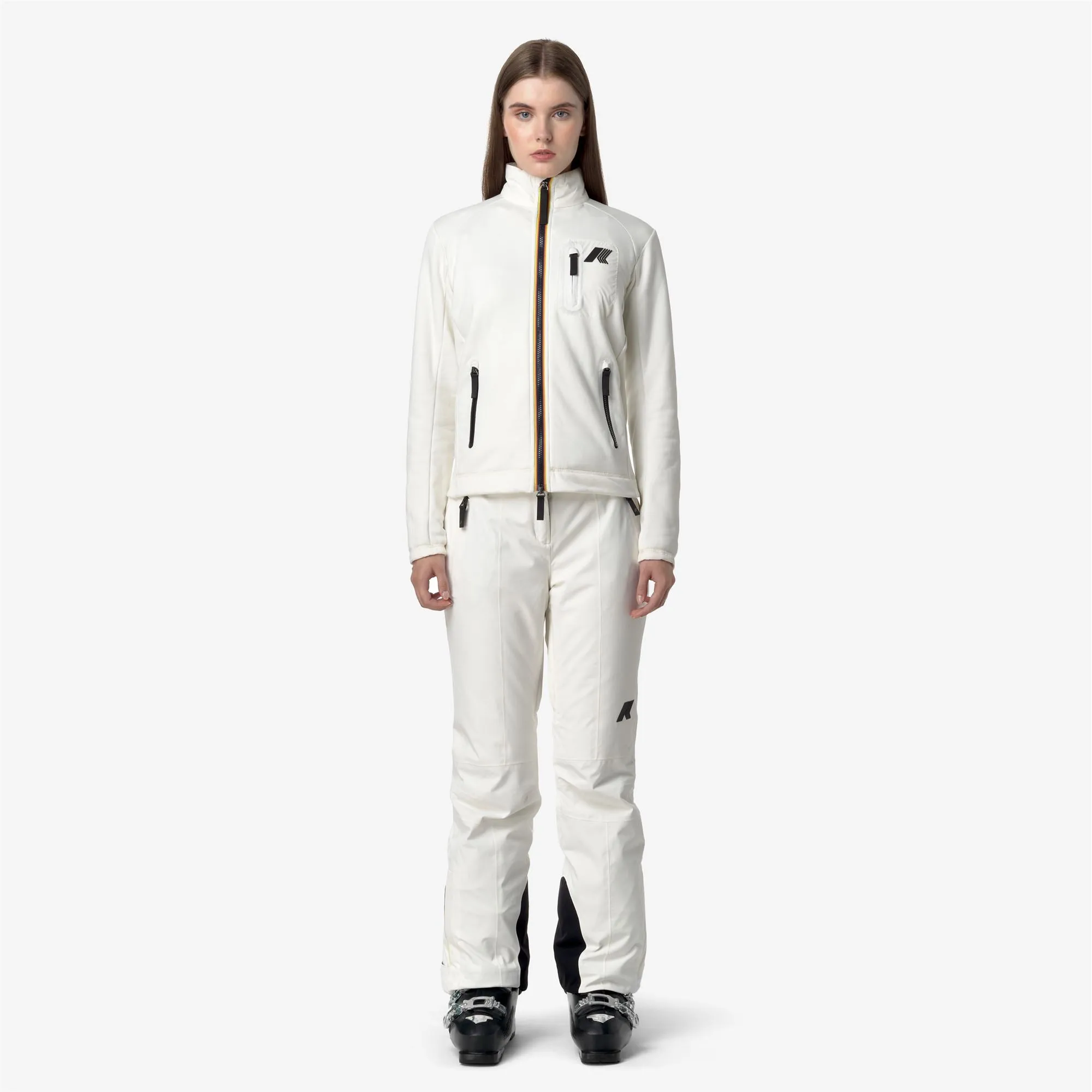 BONNEVAL MICROTWILL 2L - Pants - Sport Trousers - Woman - White Gardenia sold by K-Way product image thumbnail 3