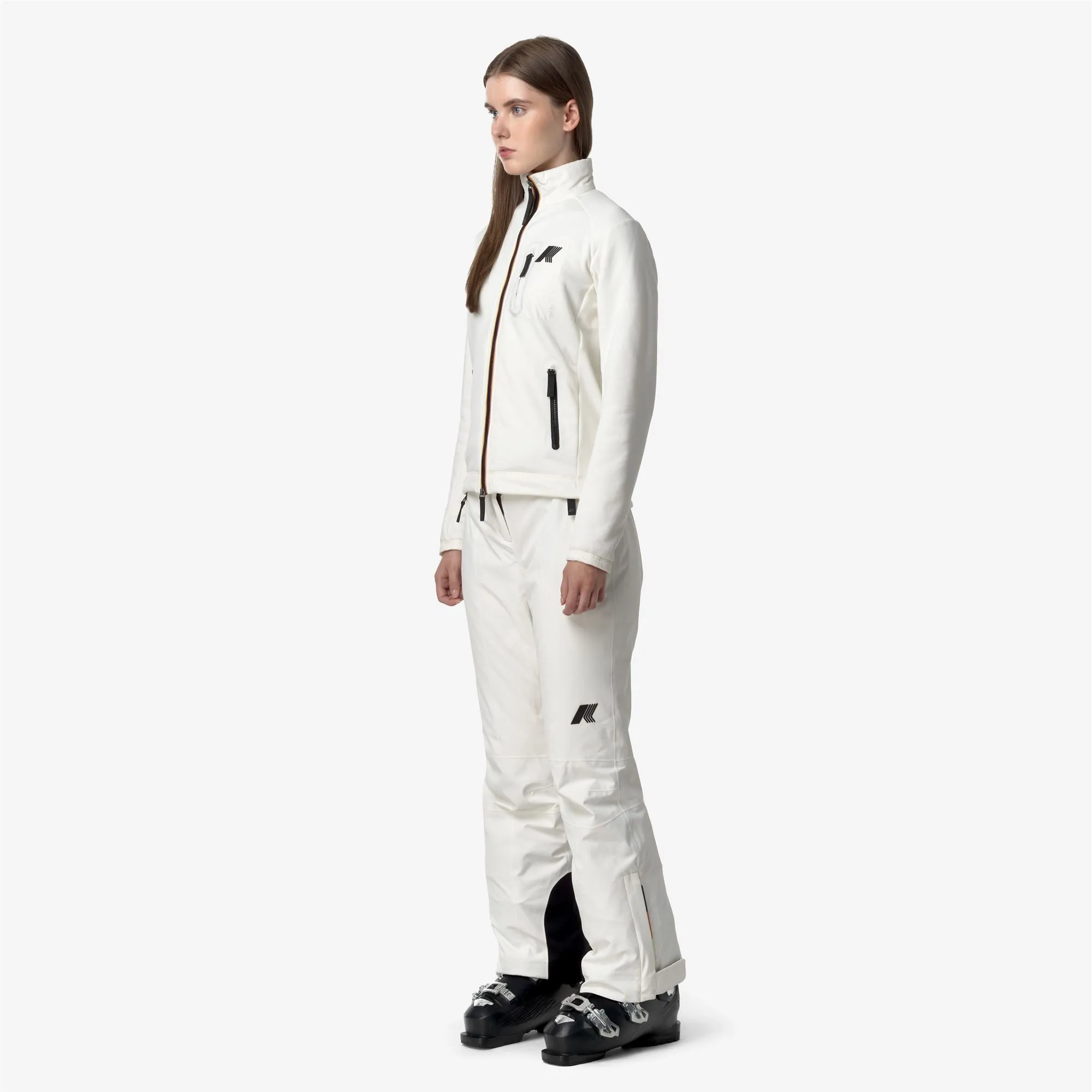 BONNEVAL MICROTWILL 2L - Pants - Sport Trousers - Woman - White Gardenia sold by K-Way product image thumbnail 4