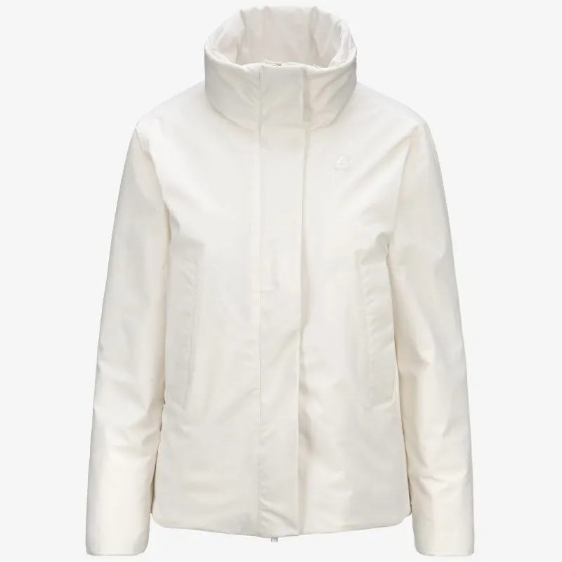 MARLETTE ST WARM - Jackets - Short - WOMAN - White Gardenia sold by K-Way