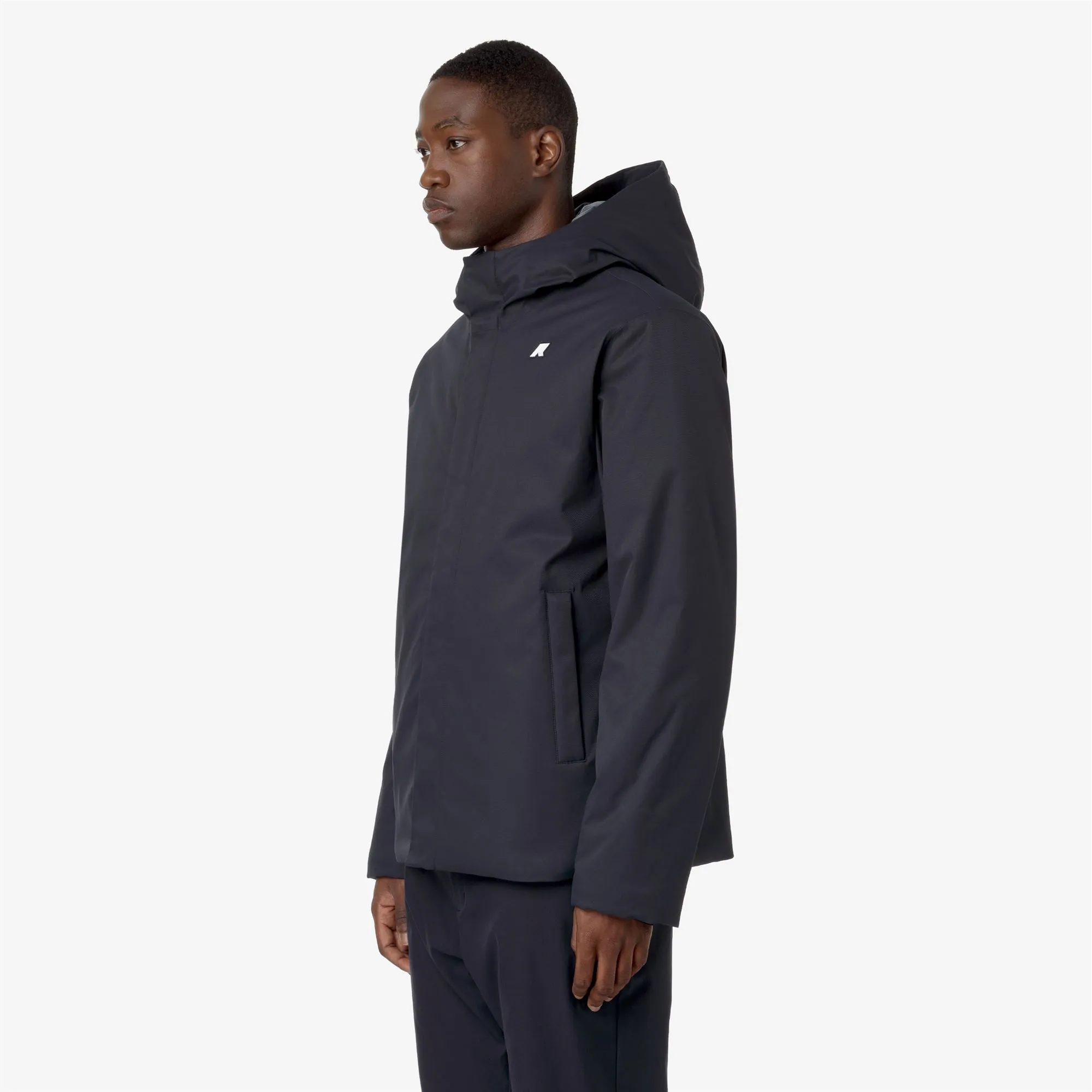 JACKO TWILL MARMOTTA - Jackets - Short - Man - Blue D-Blue A sold by K-Way product image thumbnail 4