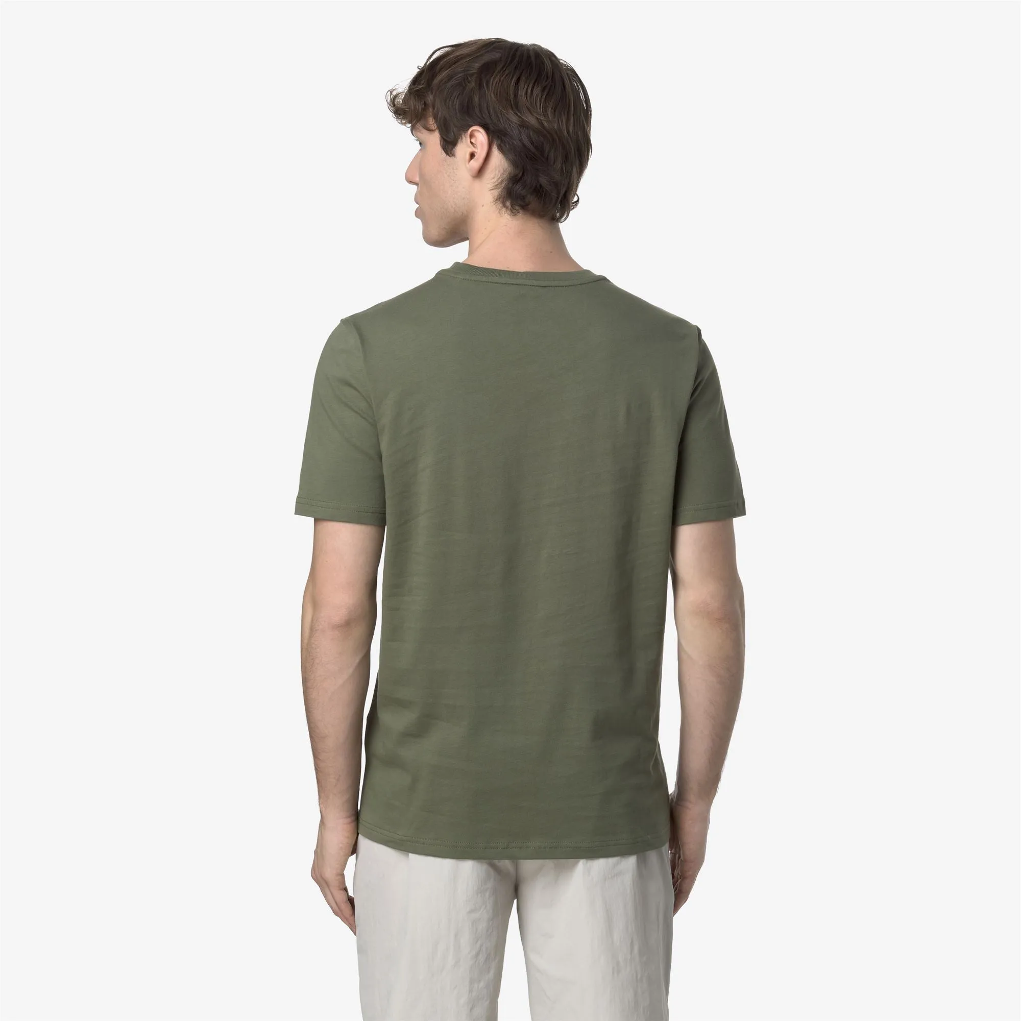 ODOM DIGITAL RAIN JERSEY - T-ShirtsTop - T-Shirt - MAN - GREEN LICHEN sold by K-Way product image thumbnail 5