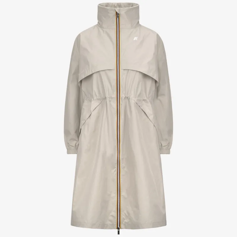 AUBE MEMORY TOUCH - Jackets - Long - Woman - BEIGE LT made by K-Way