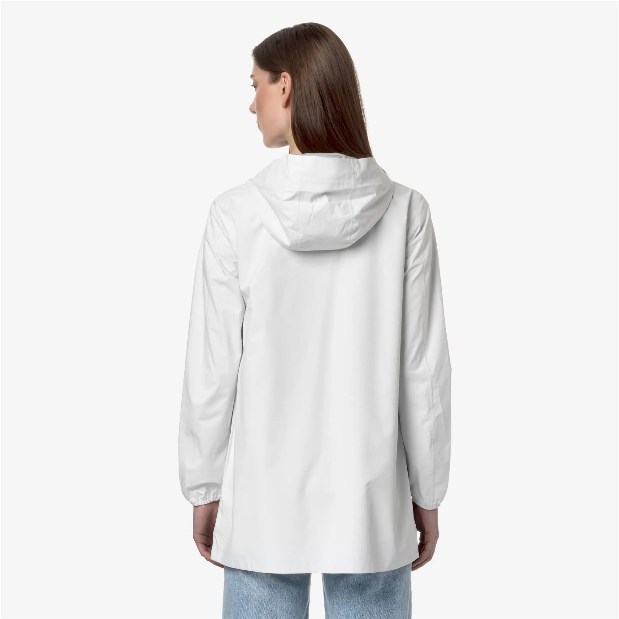 SOPHIE STRETCH DOT - Jackets - Mid - Woman - White sold by K-Way product image thumbnail 5