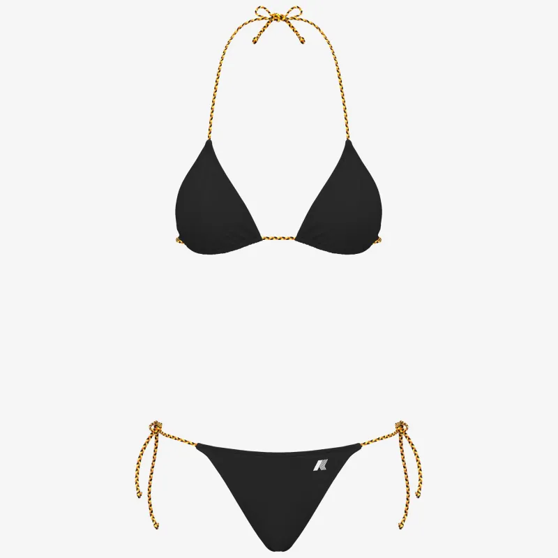 ETRE BEACH - Bathing Suits - Bikini - WOMAN - BLACK PURE made by K-Way