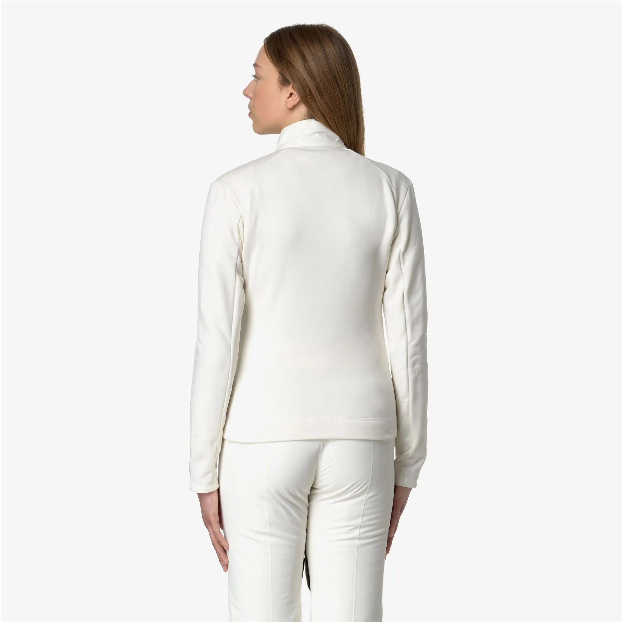 MARNAZ - Fleece - Jacket - Woman - White Gardenia sold by K-Way product image thumbnail 5