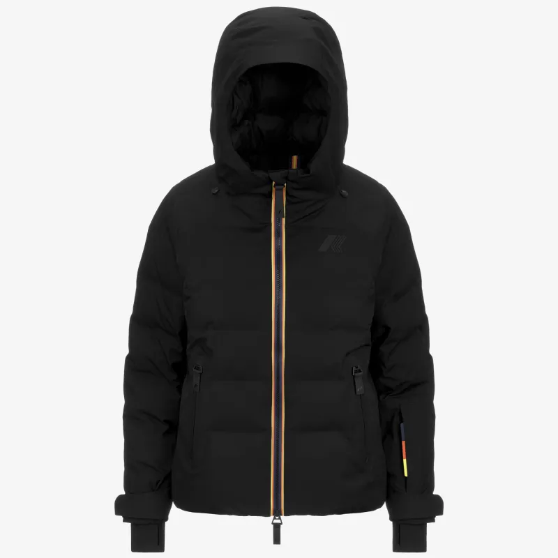 TUEDA - Jackets - Mid - WOMAN - Black Pure sold by K-Way