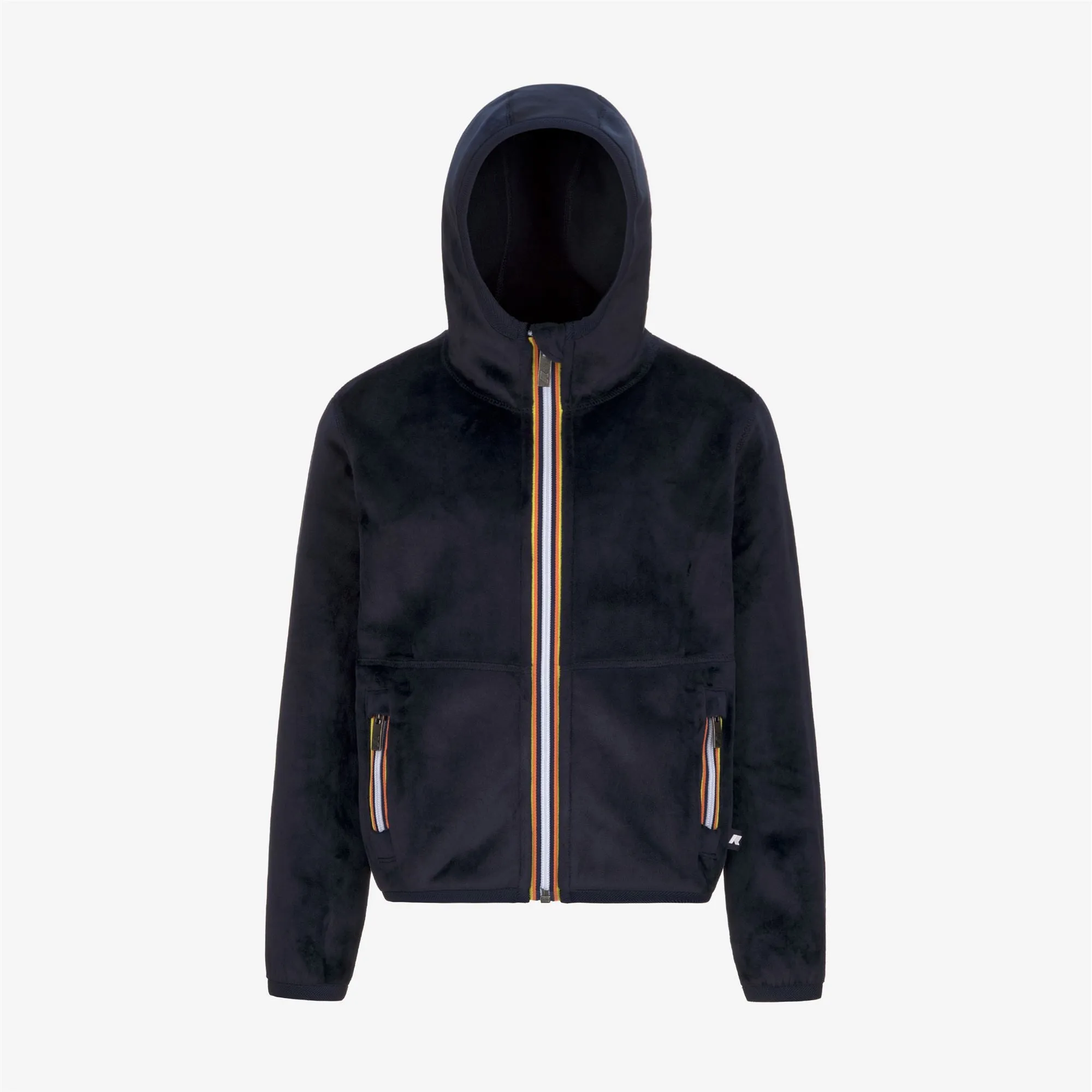 P. LILY VELOUR POLAR REVERSIBLE - Fleece - Jacket - GIRL - Blue Depth-Blue Depth sold by K-Way