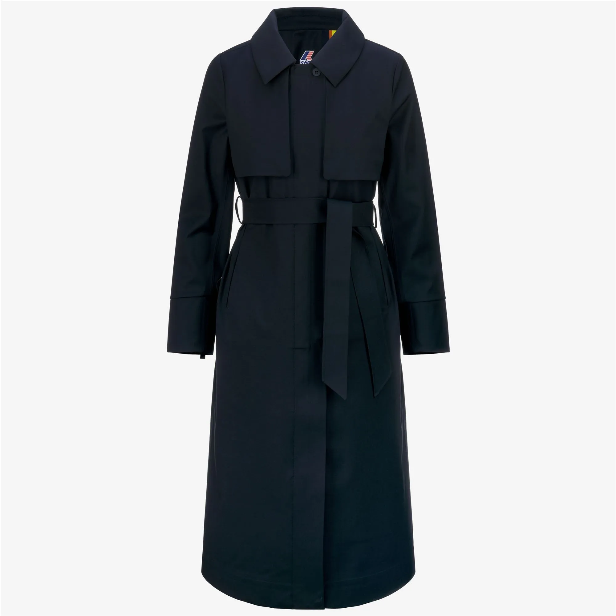 JESEL TECH WOOL BLEND - Jackets - Long - Woman - Blue Depth-Blue Depth sold by K-Way