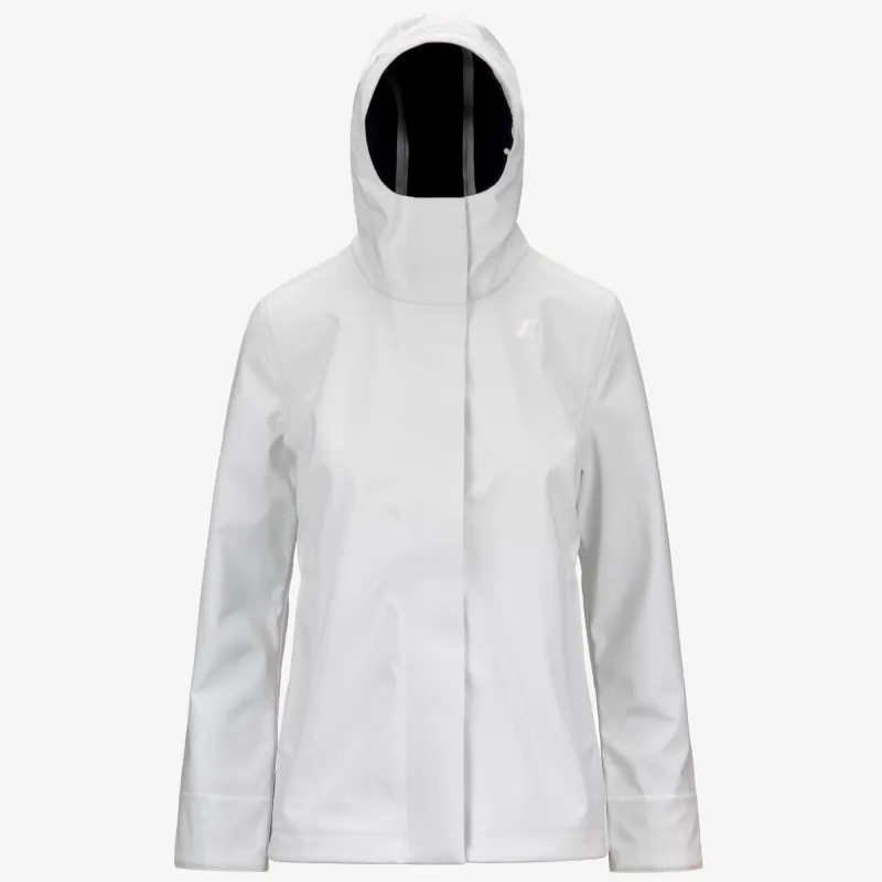 MADALINA BONDED - Jackets - Mid - WOMAN - White G-Blue D sold by K-Way