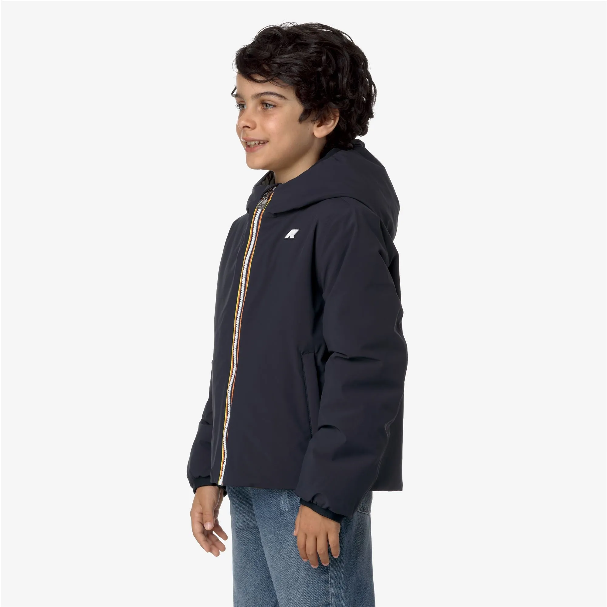 P. JACK ST WARM DOUBLE - Jackets - Short - Boy - Blue D-Green B sold by K-Way product image thumbnail 5