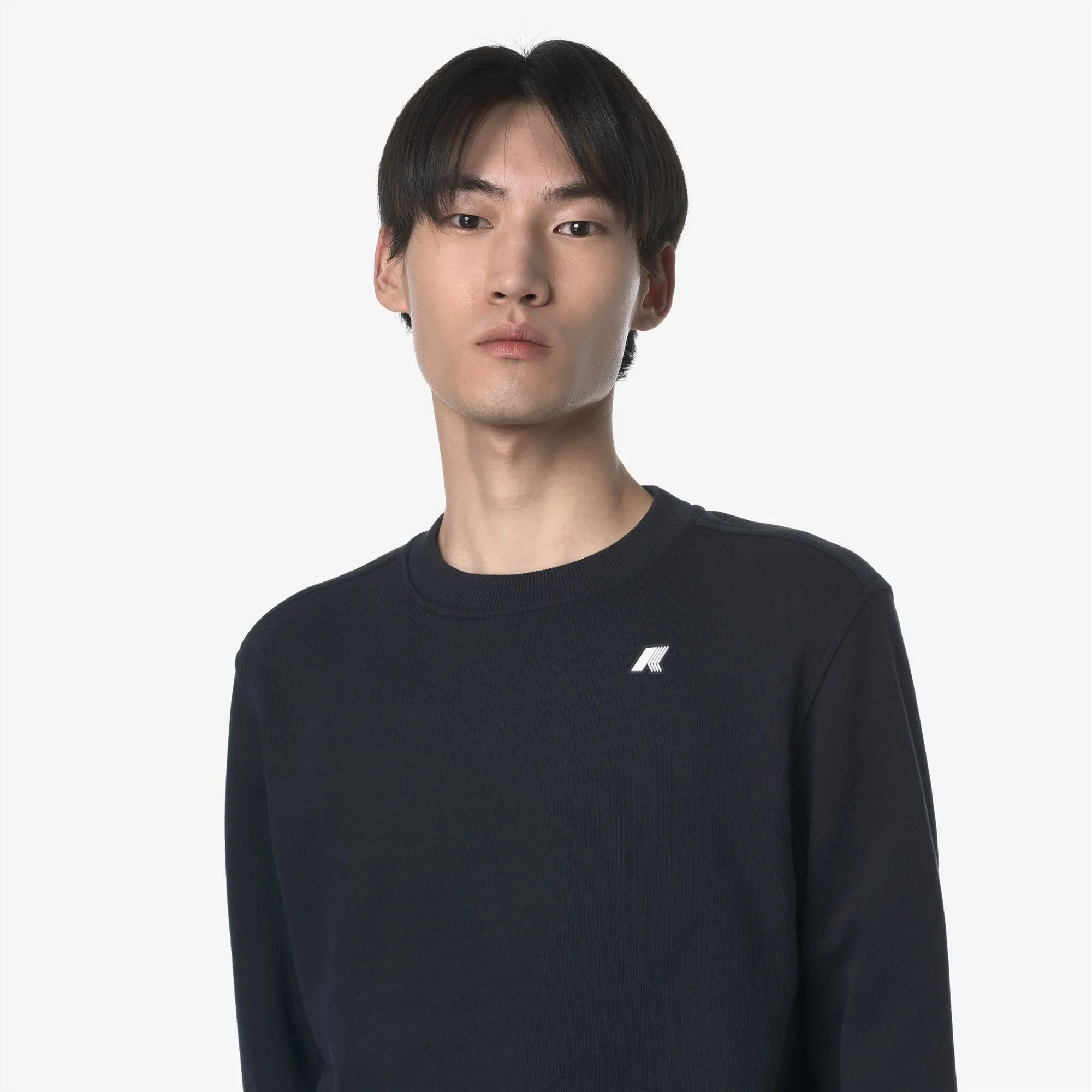 BAPTISTE FRENCH TERRY - Fleece - Jumper - Man - Blue Depth sold by K-Way product image thumbnail 2