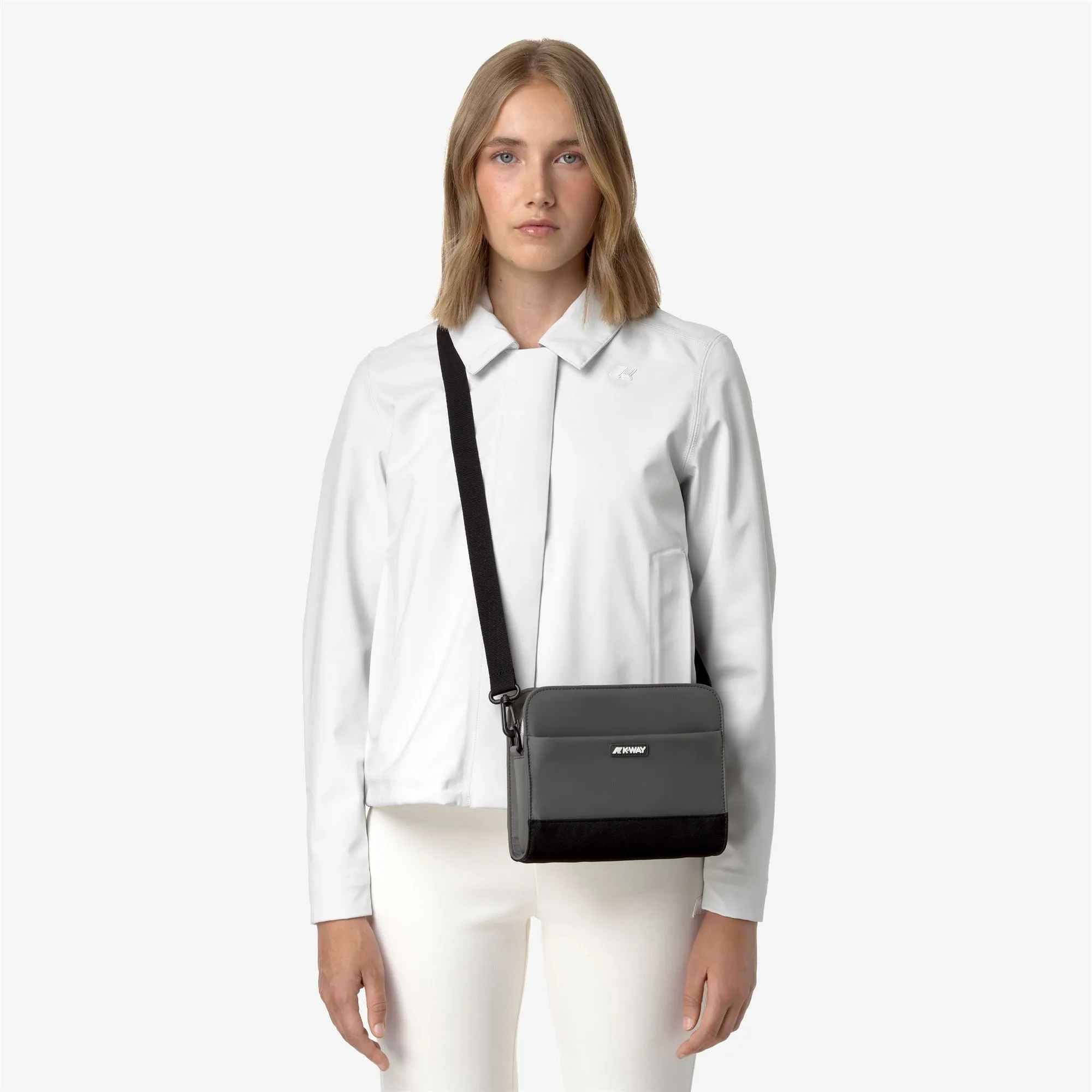 MARYBELL - Bags - Pouch Bag - Woman - GREEN BLACKISH sold by K-Way product image thumbnail 4