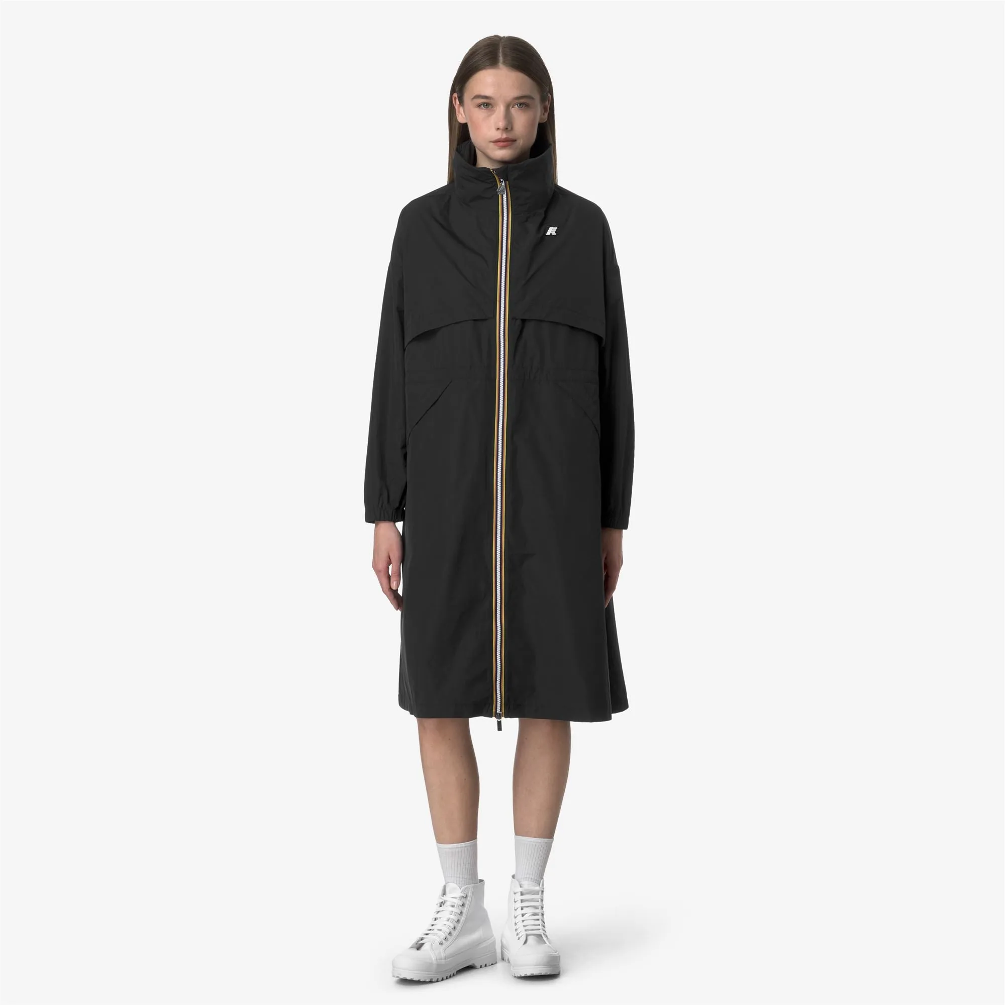 AUBE MEMORY TOUCH - Jackets - Long - Woman - Black Pure sold by K-Way product image thumbnail 3