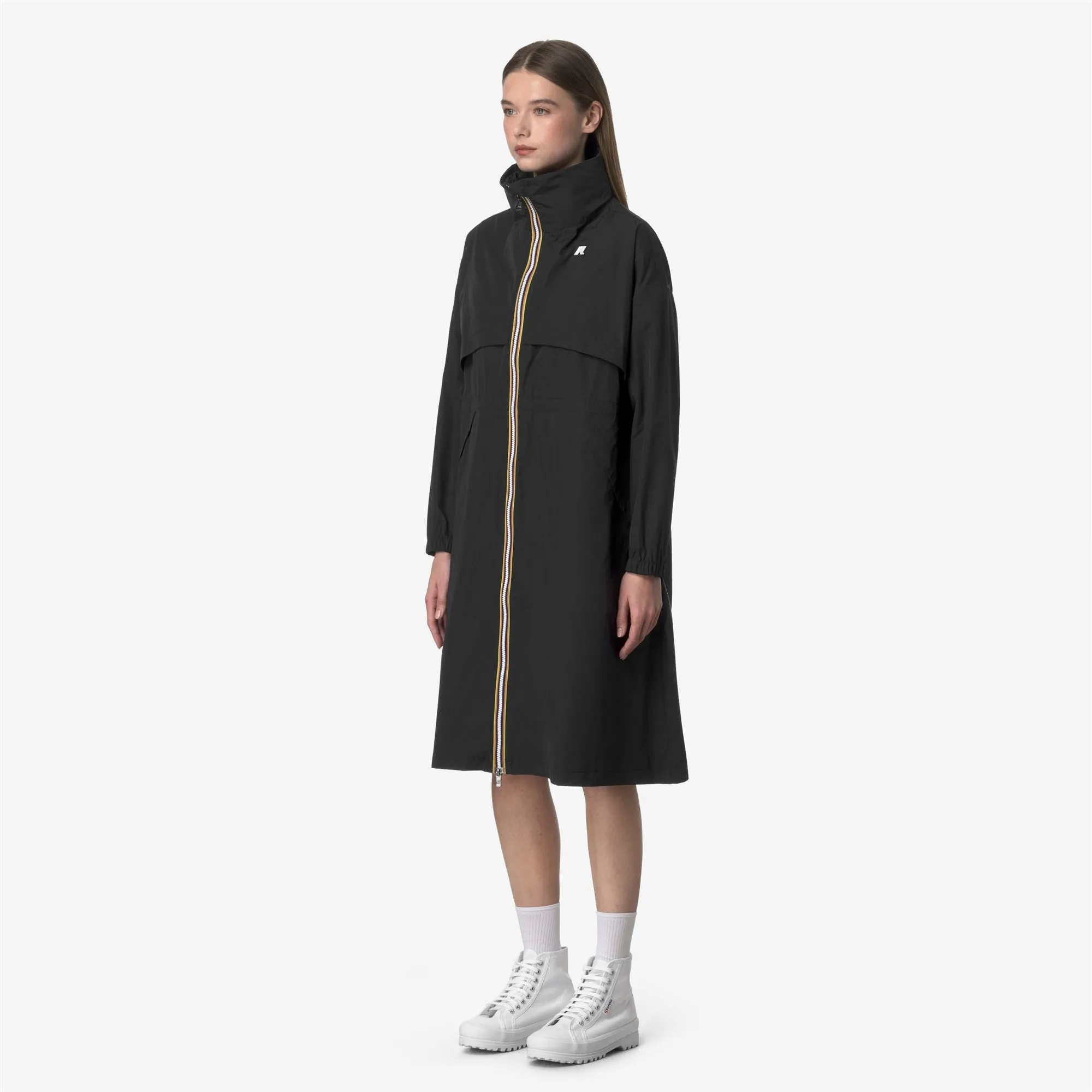 AUBE MEMORY TOUCH - Jackets - Long - Woman - Black Pure sold by K-Way product image thumbnail 4