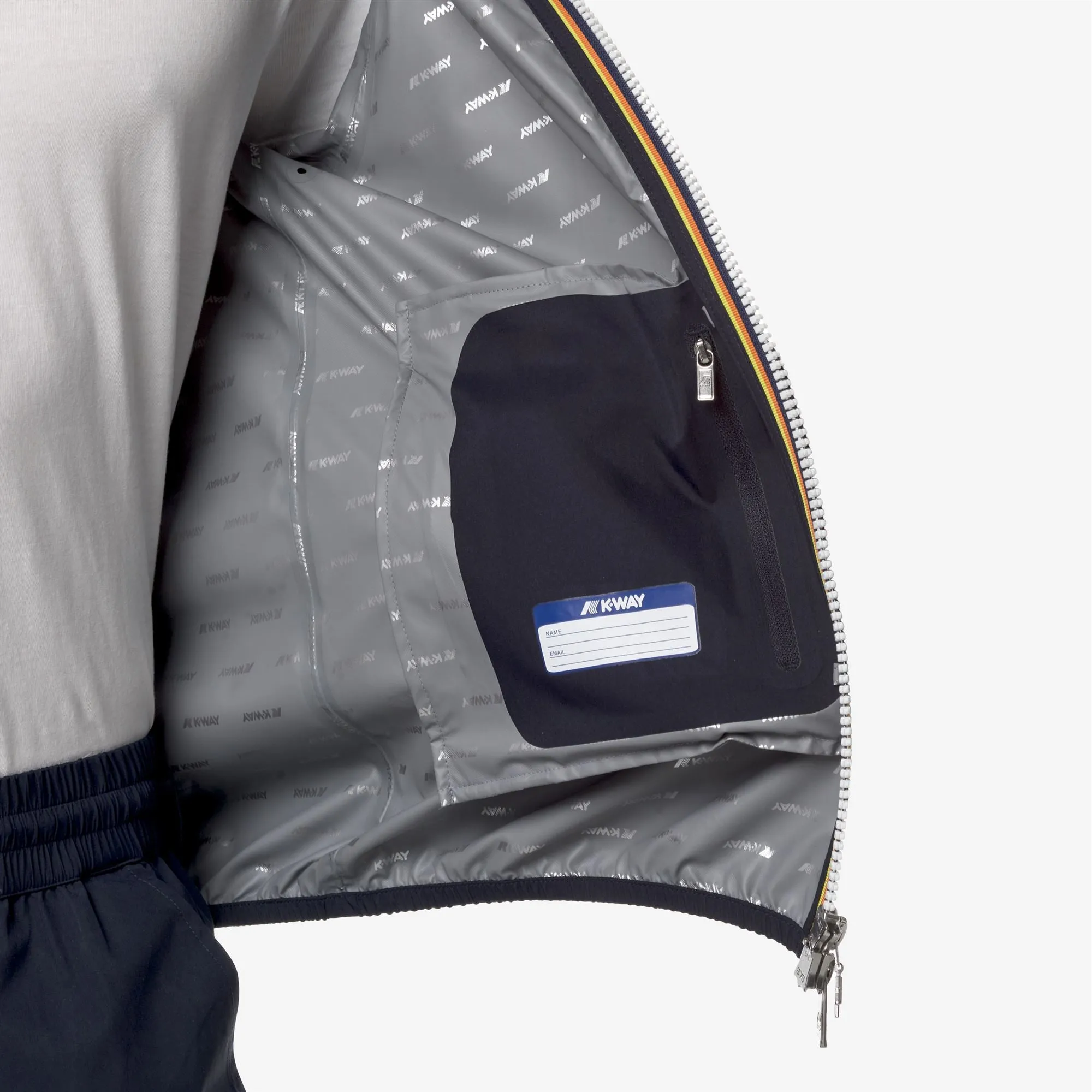 JACK STRETCH DOT - Jackets - Short - Man - Blue Depth sold by K-Way product image thumbnail 2