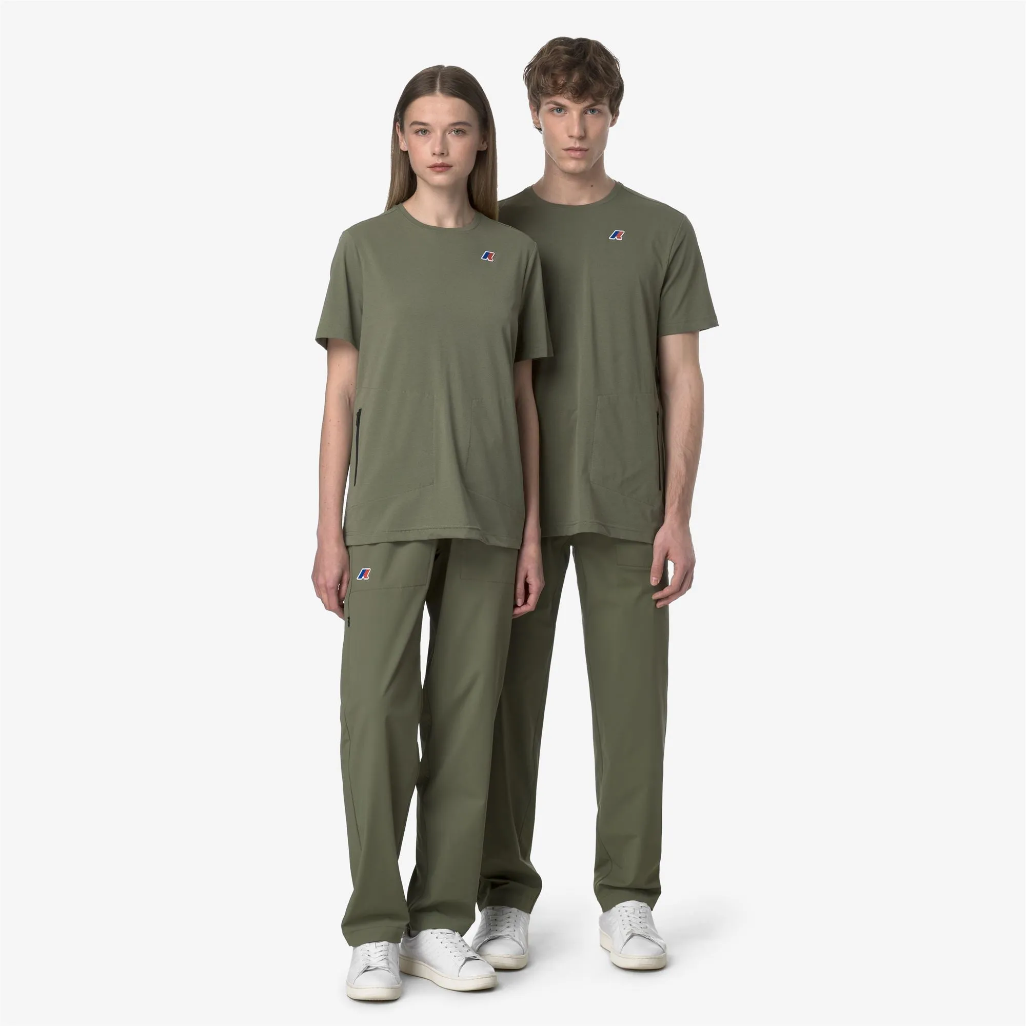 MED TRAVEL - Pants - Sport Trousers - UNISEX - GREEN LICHEN sold by K-Way product image thumbnail 3