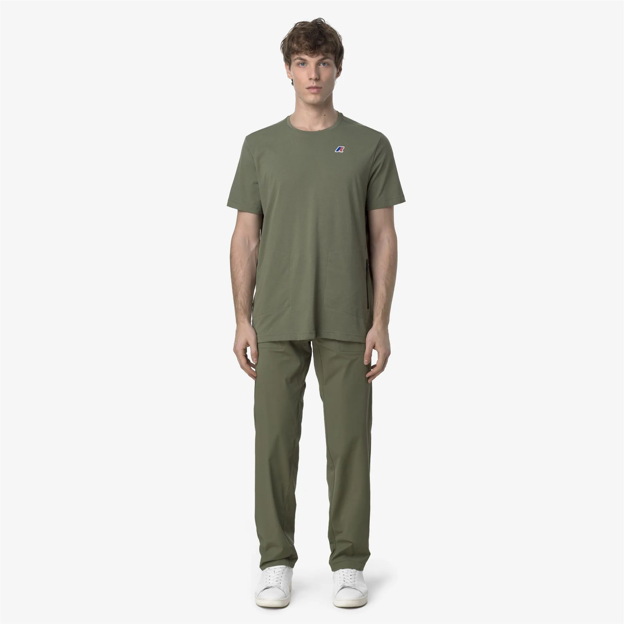 MED TRAVEL - Pants - Sport Trousers - UNISEX - GREEN LICHEN sold by K-Way product image thumbnail 4