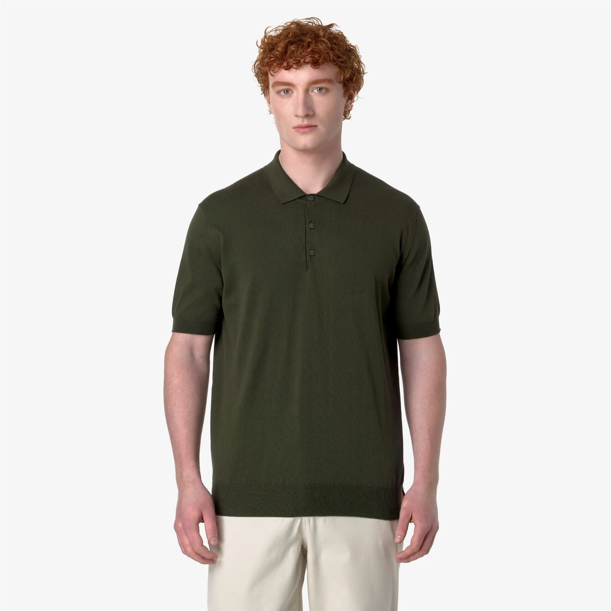 PLEYNE - Knitwear - Polo - MAN - GREEN AFRICA sold by K-Way product image thumbnail 3