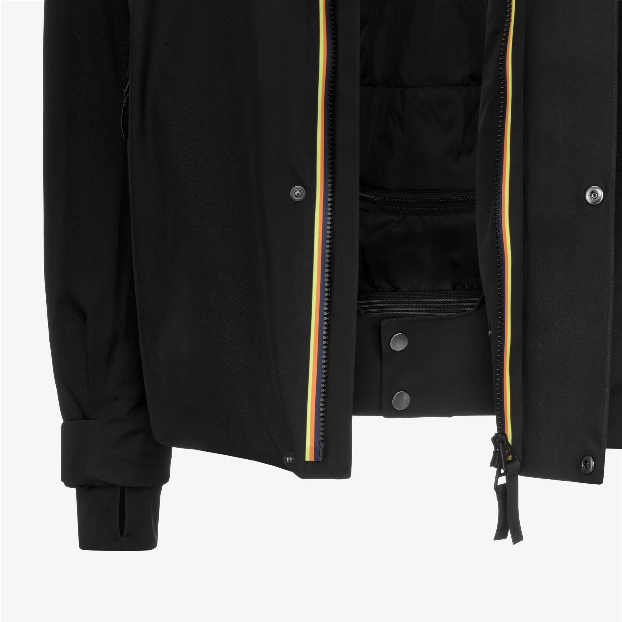 MALAMOT MICROTWILL 2L - Jackets - Mid - MAN - Black Pure sold by K-Way product image thumbnail 2