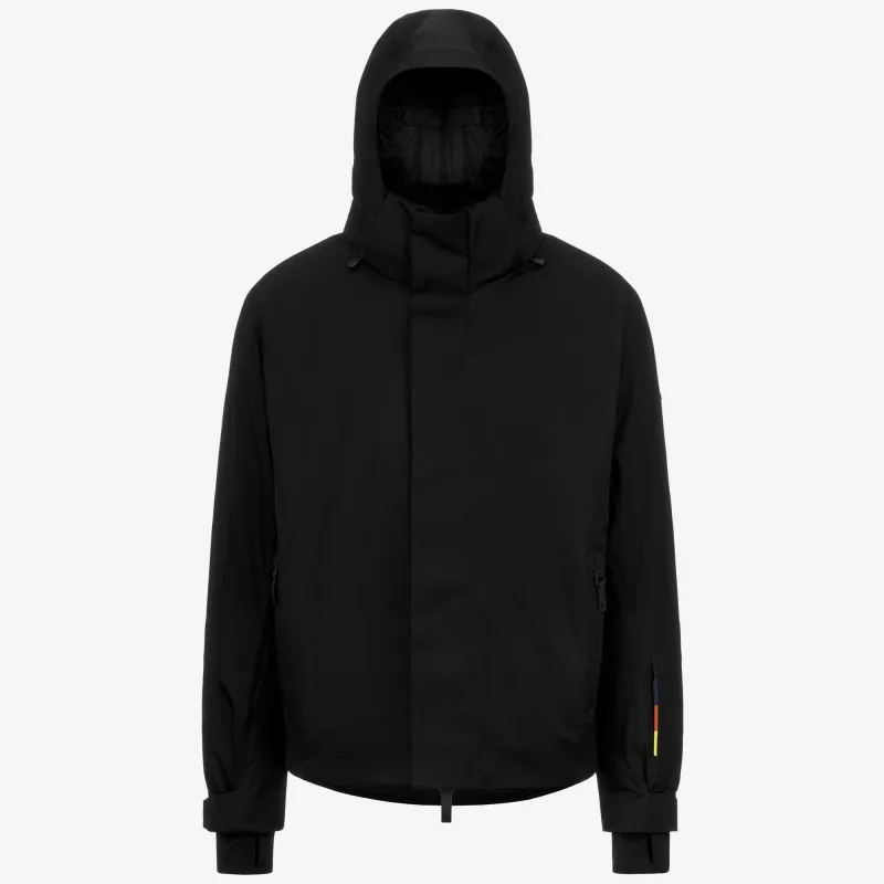 MALAMOT MICROTWILL 2L - Jackets - Mid - MAN - Black Pure sold by K-Way