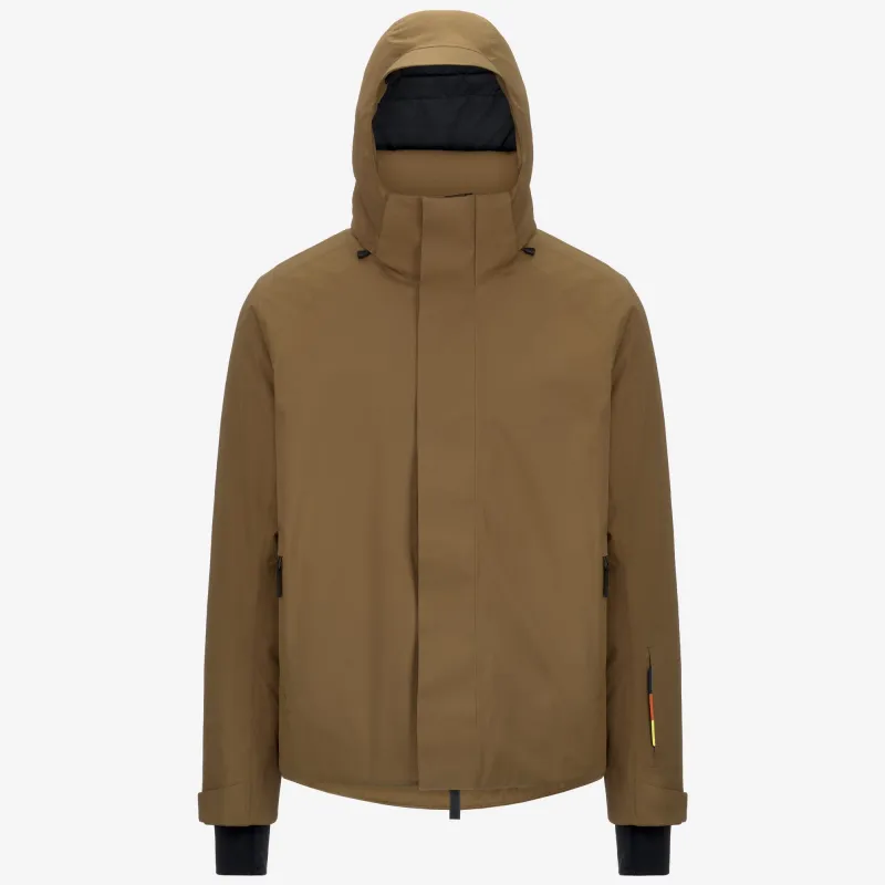 MALAMOT MICROTWILL 2L - Jackets - Mid - MAN - Brown Corda sold by K-Way