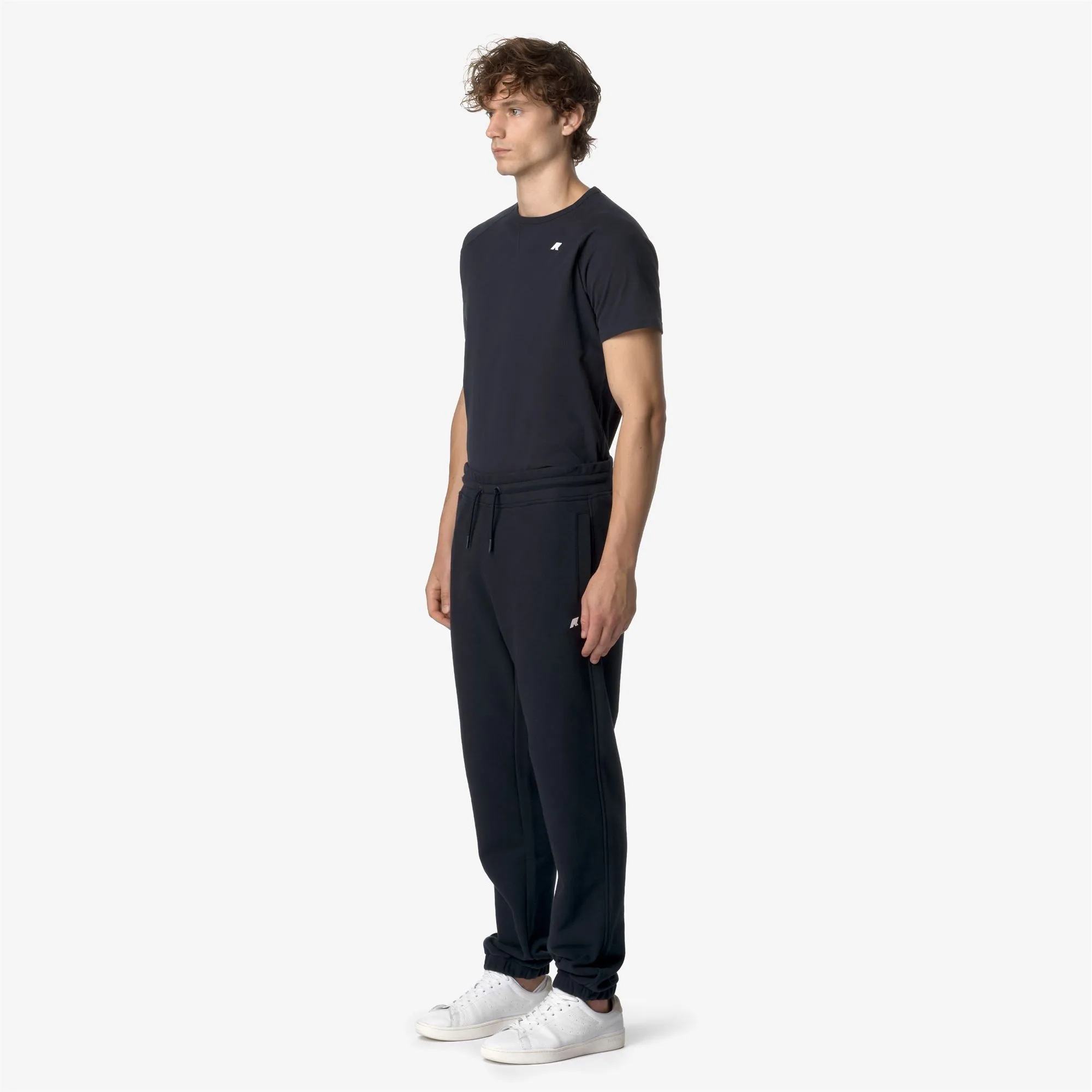 MICKYEL HEAVY FLEECE - Pants - Sport Trousers - Man - Blue Depth sold by K-Way product image thumbnail 4