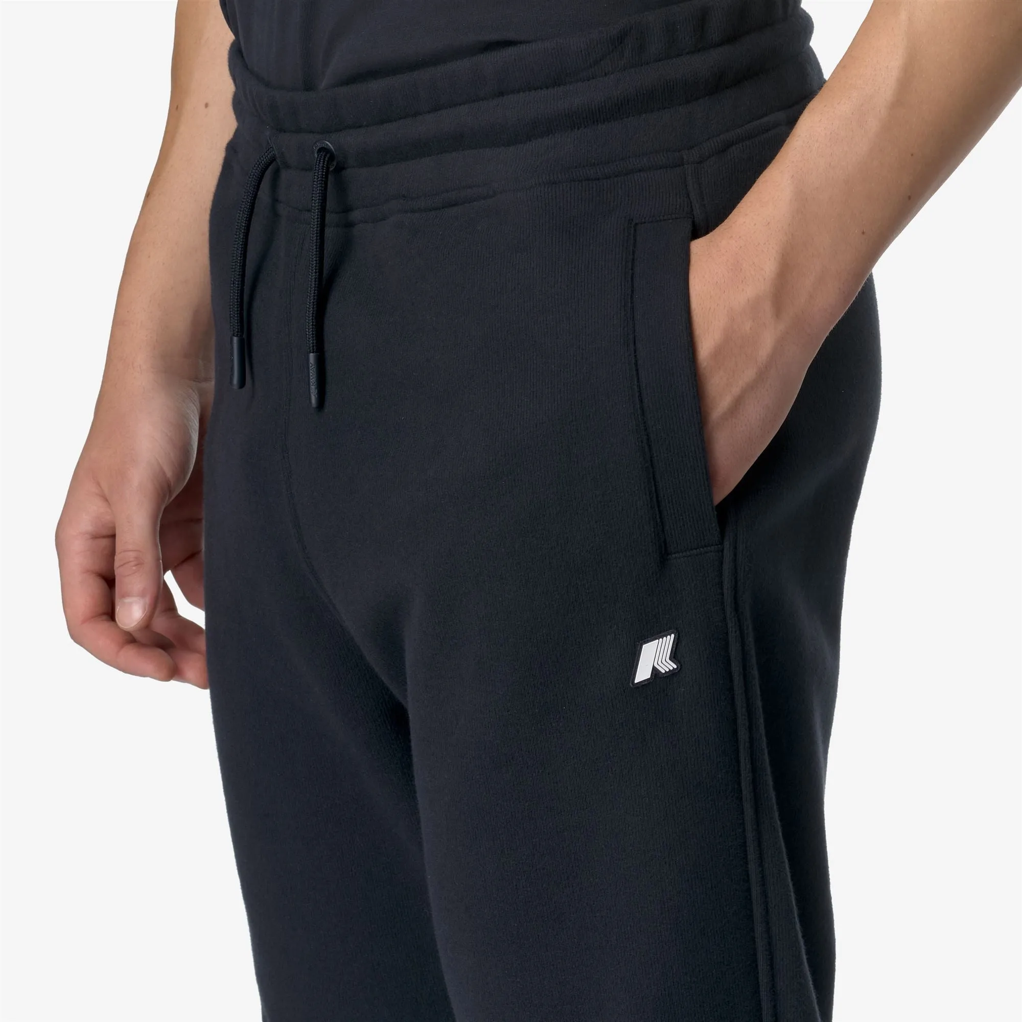 MICKYEL HEAVY FLEECE - Pants - Sport Trousers - Man - Blue Depth sold by K-Way product image thumbnail 2