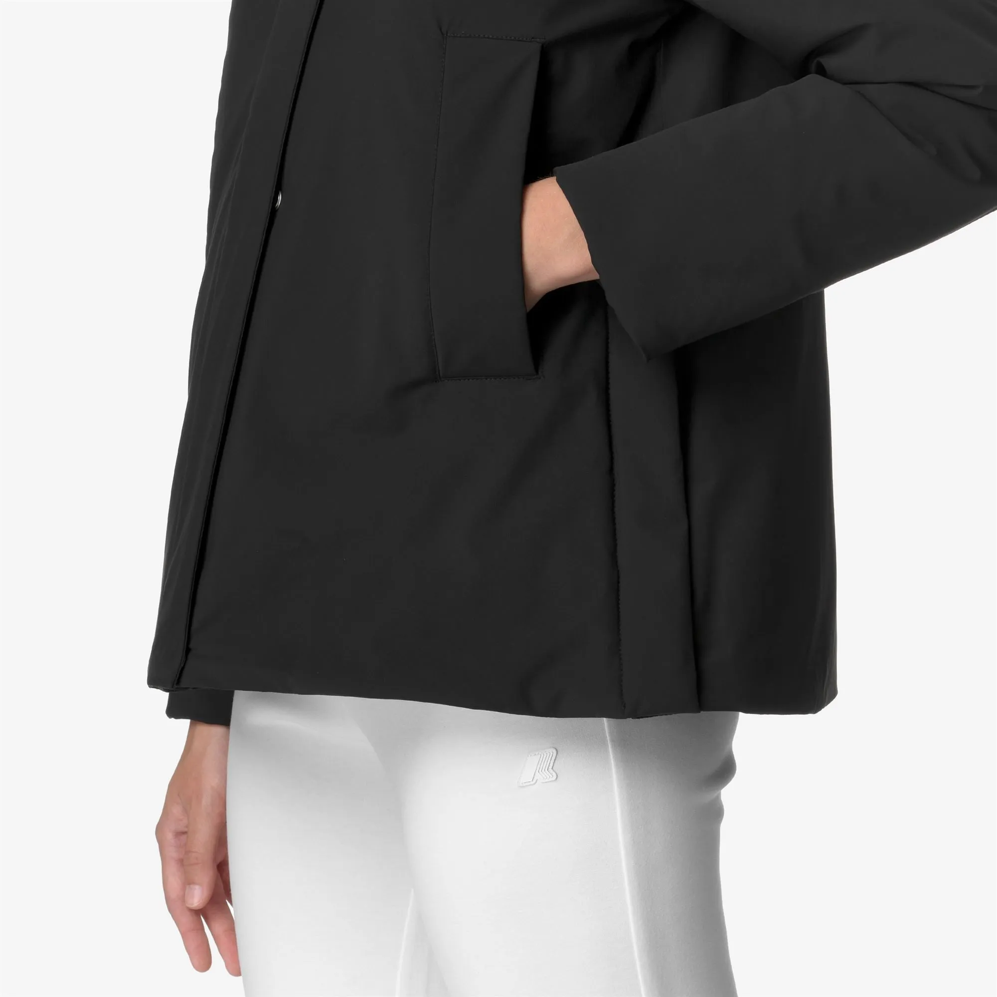 MARLETTE ST WARM - Jackets - Short - WOMAN - BLACK PURE sold by K-Way product image thumbnail 2