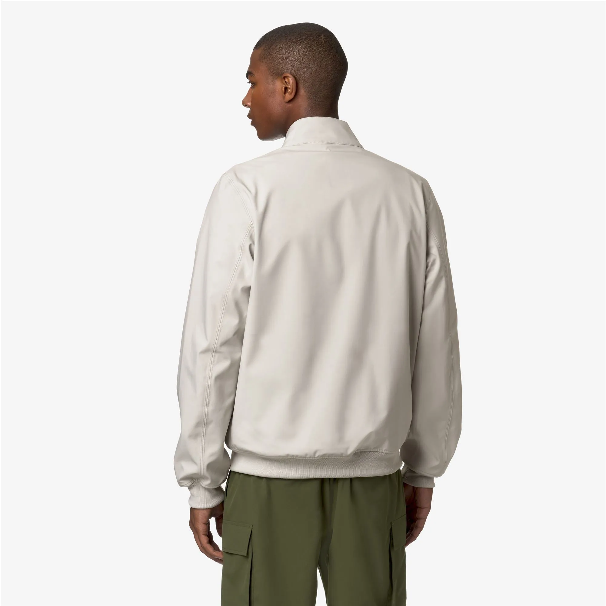 ARSENE BONDED JERSEY - Jackets - Short - Man - BEIGE LT sold by K-Way product image thumbnail 5