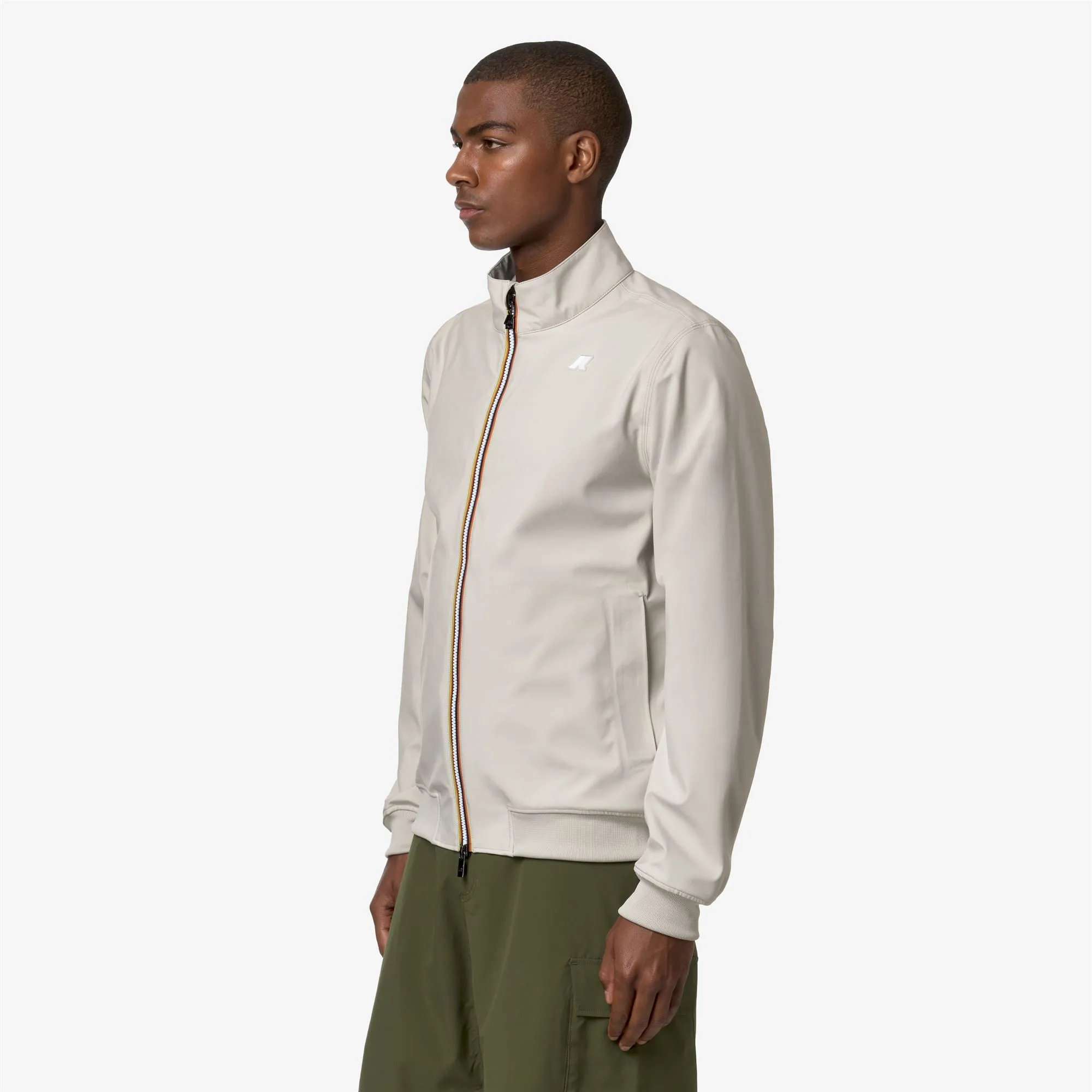 ARSENE BONDED JERSEY - Jackets - Short - Man - BEIGE LT sold by K-Way product image thumbnail 4