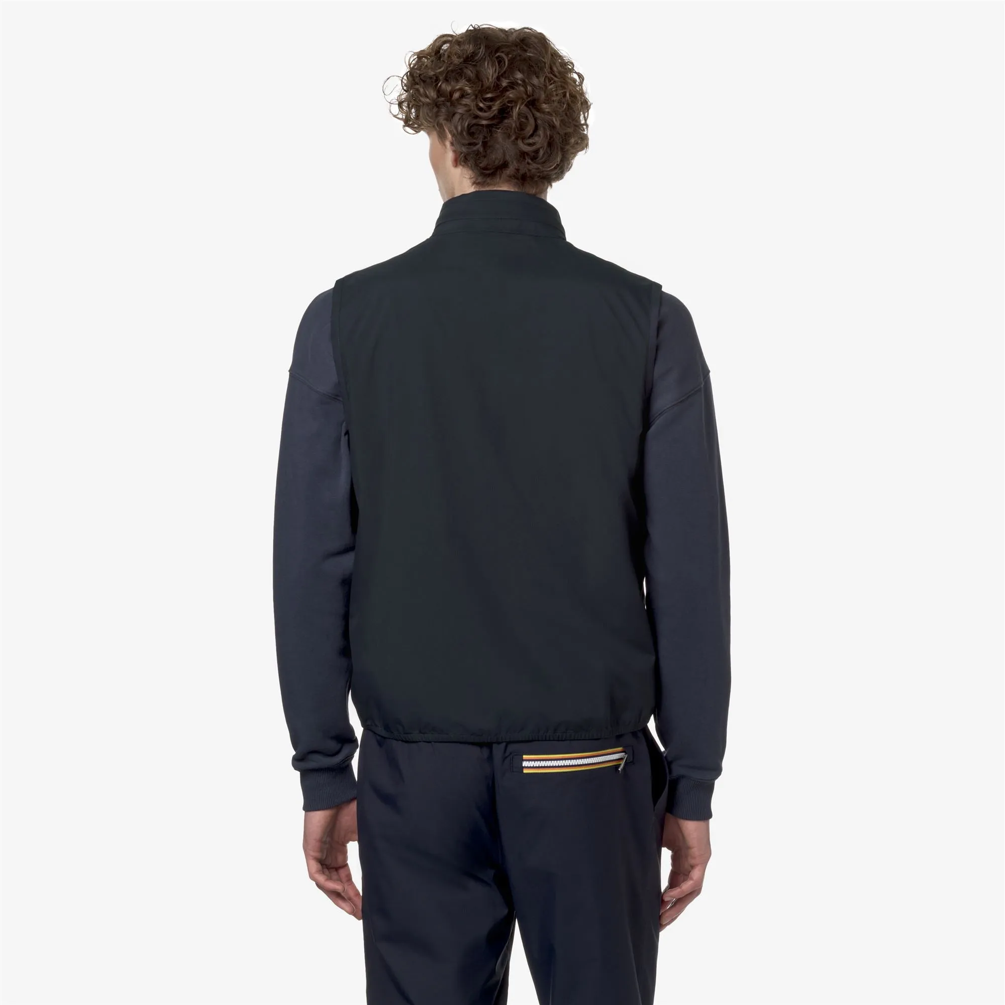 VALEN STRETCH DOT - Jackets - Vest - Man - Blue Depth sold by K-Way product image thumbnail 5