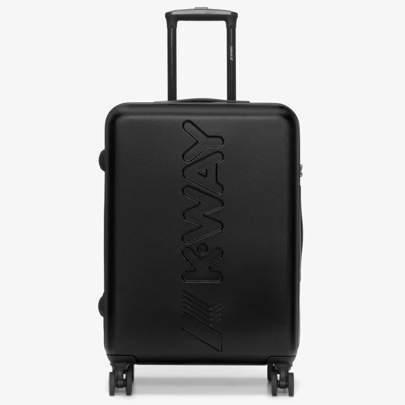 TROLLEY MEDIUM - Luggage Bags - Trolley - UNISEX - BLACK PURE-BLUE MD COBALT sold by K-Way