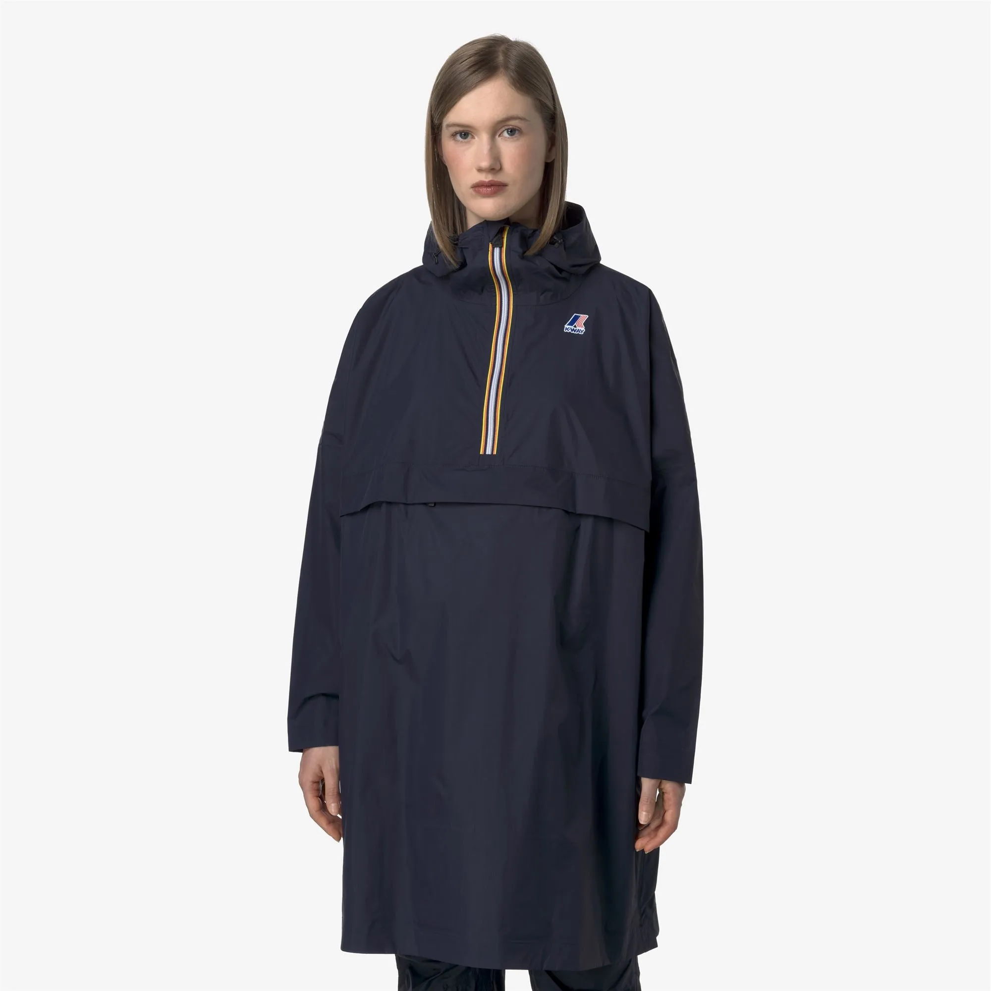 LE VRAI 4.0 FORTUNE - Jackets - Poncho - Unisex - Blue Depth sold by K-Way product image thumbnail 4