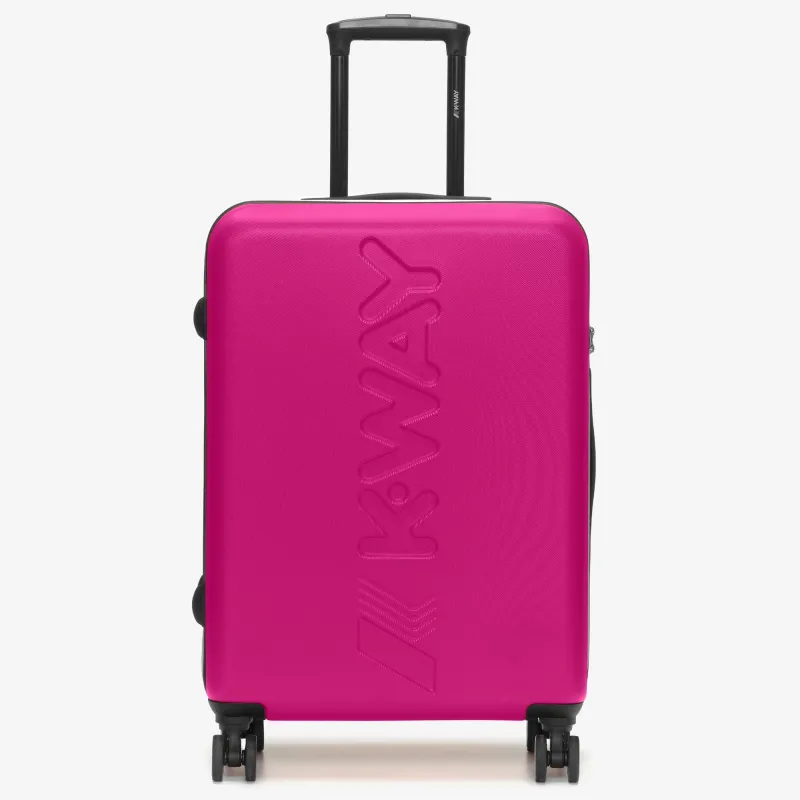 TROLLEY MEDIUM - Luggage Bags - Trolley - UNISEX - PINK PEACOCK-BLUE MD COBALT sold by K-Way