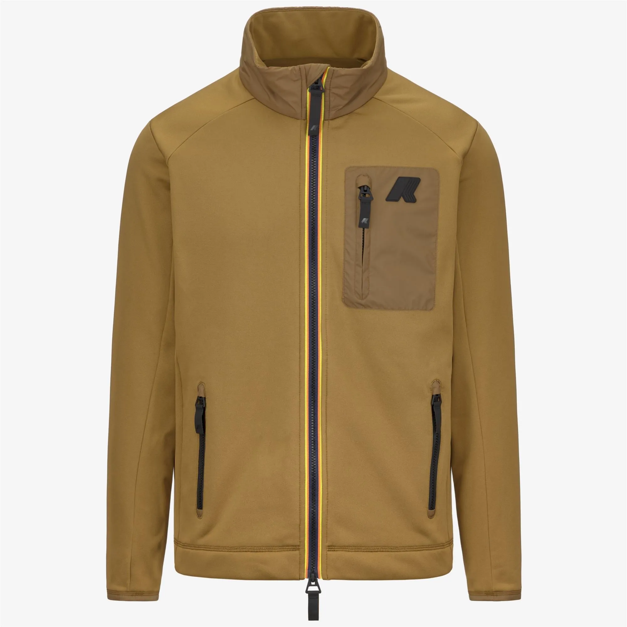 LECREY - Fleece - Jacket - MAN - Brown Corda sold by K-Way