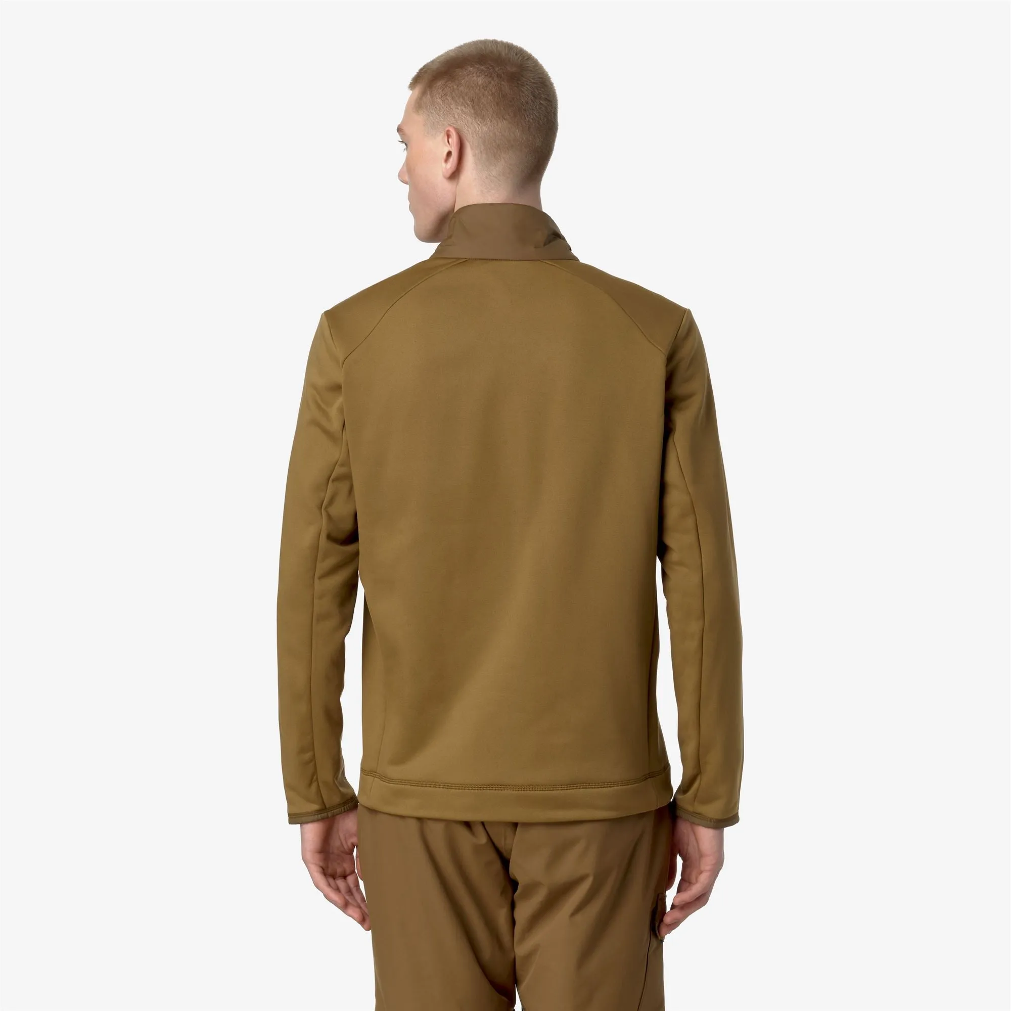 LECREY - Fleece - Jacket - MAN - Brown Corda sold by K-Way product image thumbnail 5