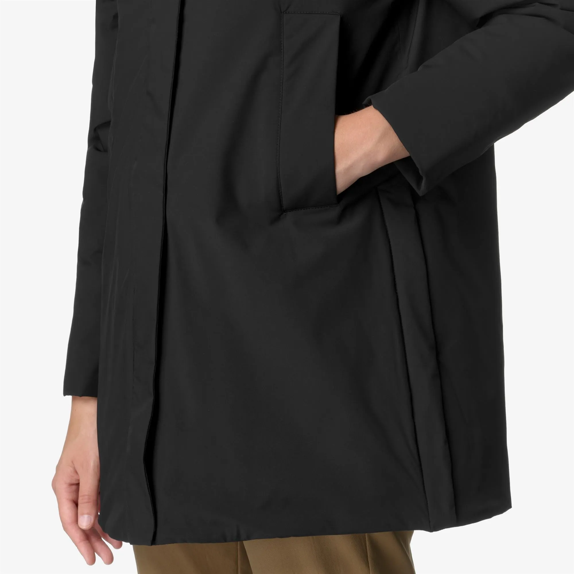 MARLA ST WARM - Jackets - Mid - WOMAN - BLACK PURE sold by K-Way product image thumbnail 2