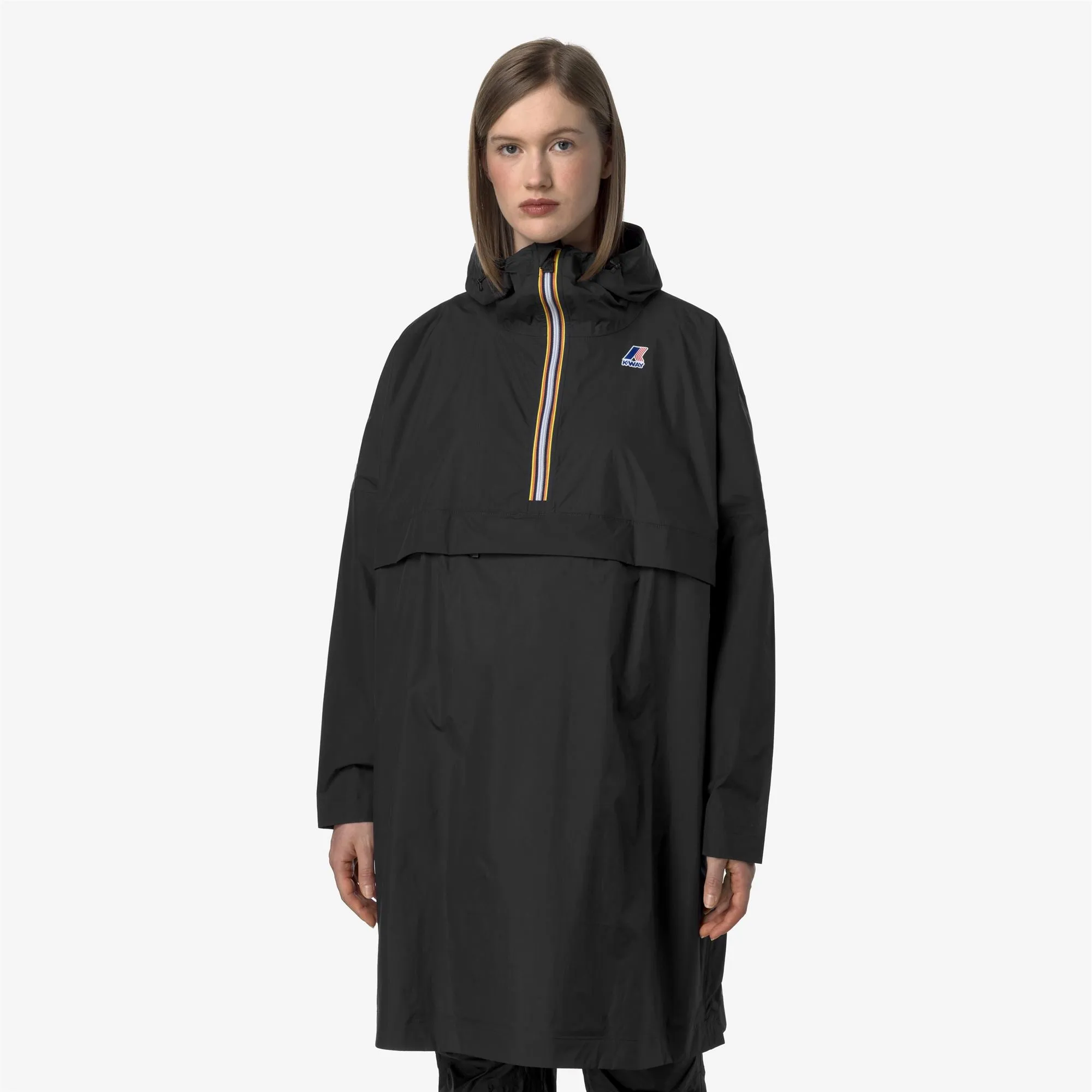 LE VRAI 4.0 FORTUNE - Jackets - Poncho - Unisex - Black Pure sold by K-Way product image thumbnail 4