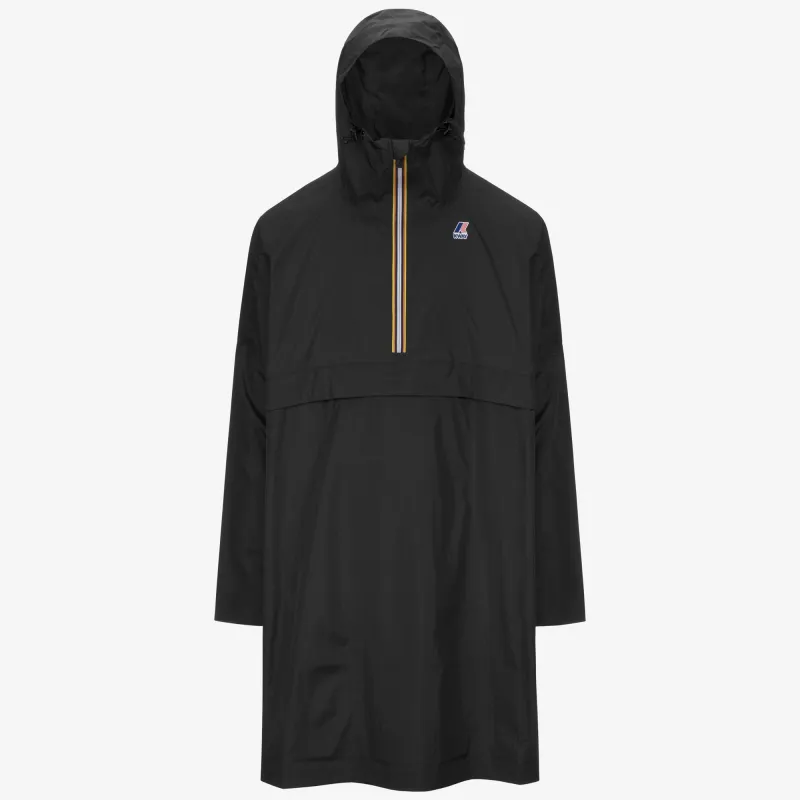 LE VRAI 4.0 FORTUNE - Jackets - PONCHO - UNISEX - BLACK PURE sold by K-Way