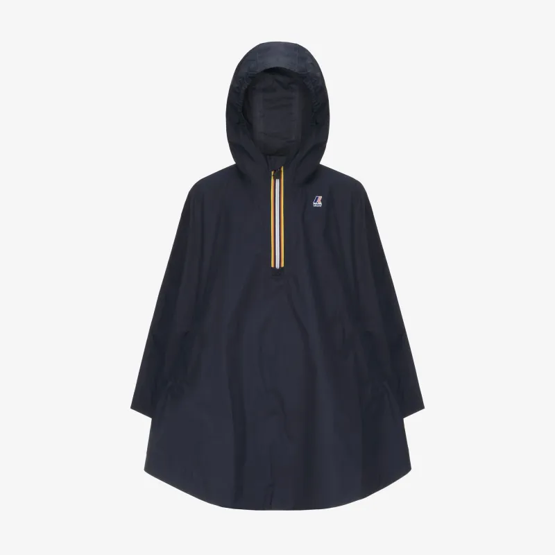 P. LE VRAI 4.0 MORGAN - Jackets - Poncho - Kid unisex - Blue Depth made by K-Way