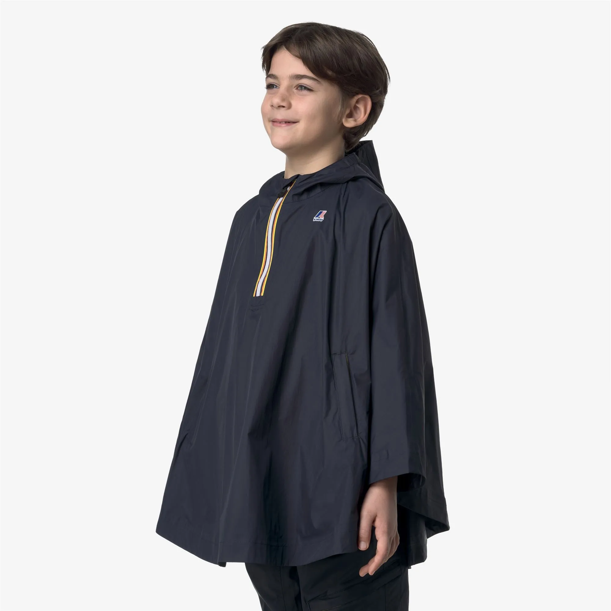 P. LE VRAI 4.0 MORGAN - Jackets - Poncho - Kid unisex - Blue Depth sold by K-Way product image thumbnail 5