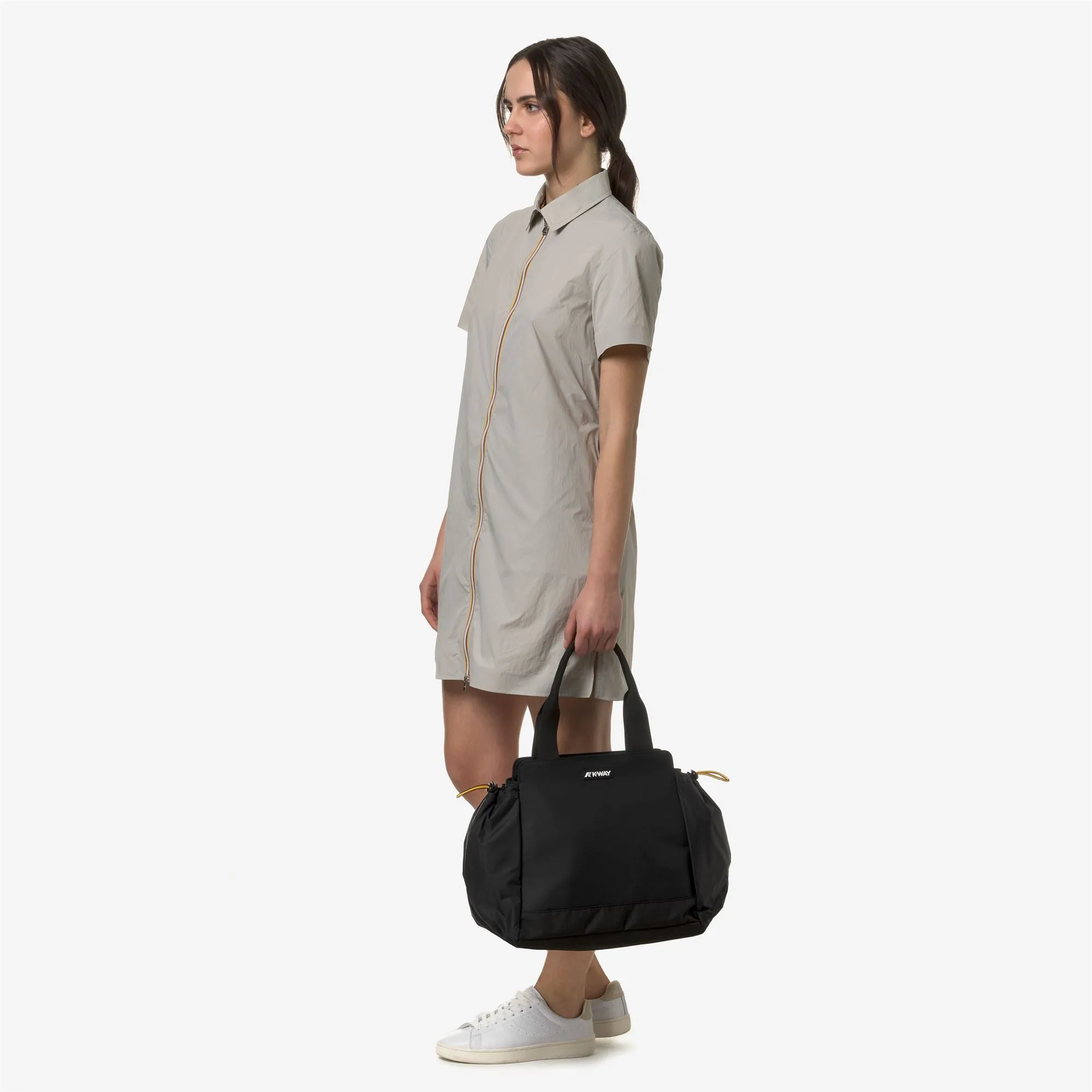 AISY - Bags - Tote Bag - Woman - Black Pure sold by K-Way product image thumbnail 5