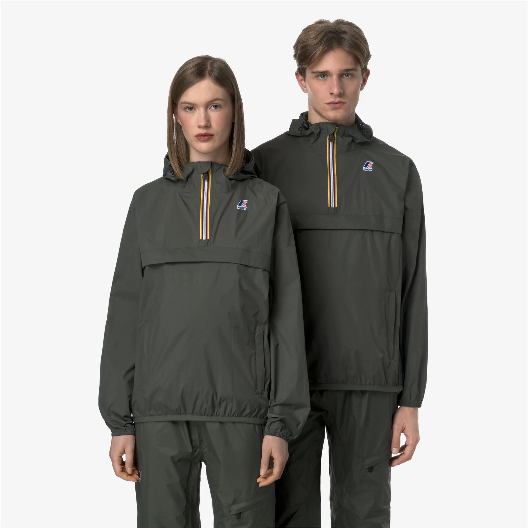 LE VRAI 4.0 LEON - Jackets - Mid - UNISEX - GREEN BLACKISH sold by K-Way product image thumbnail 3